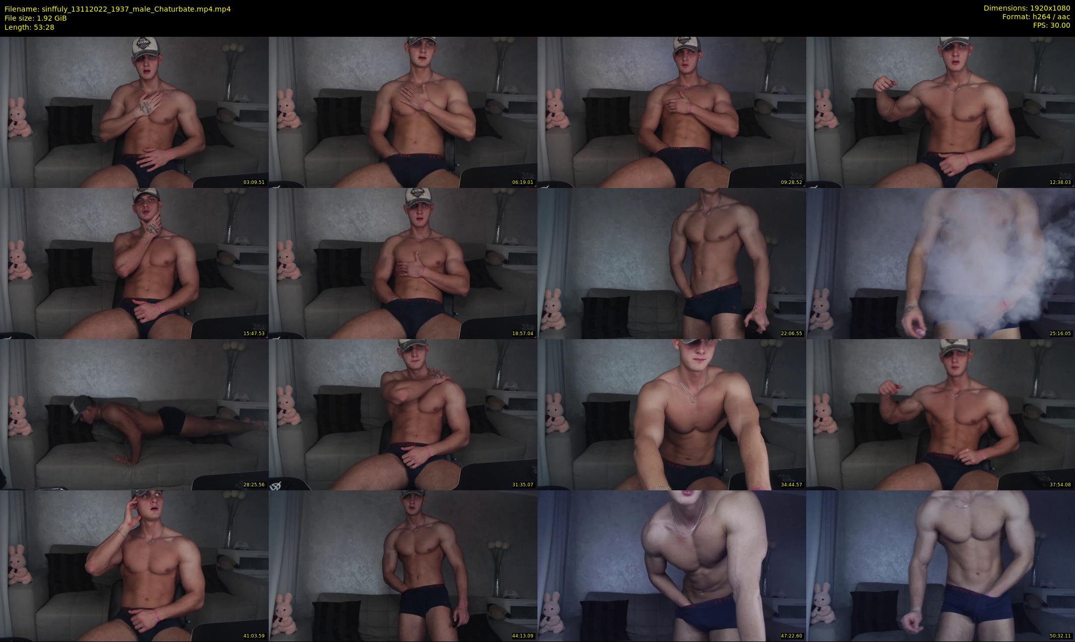 sinffuly — 54 minute Chaturbate male cam show recording, 1080p, Nov 13, 2022