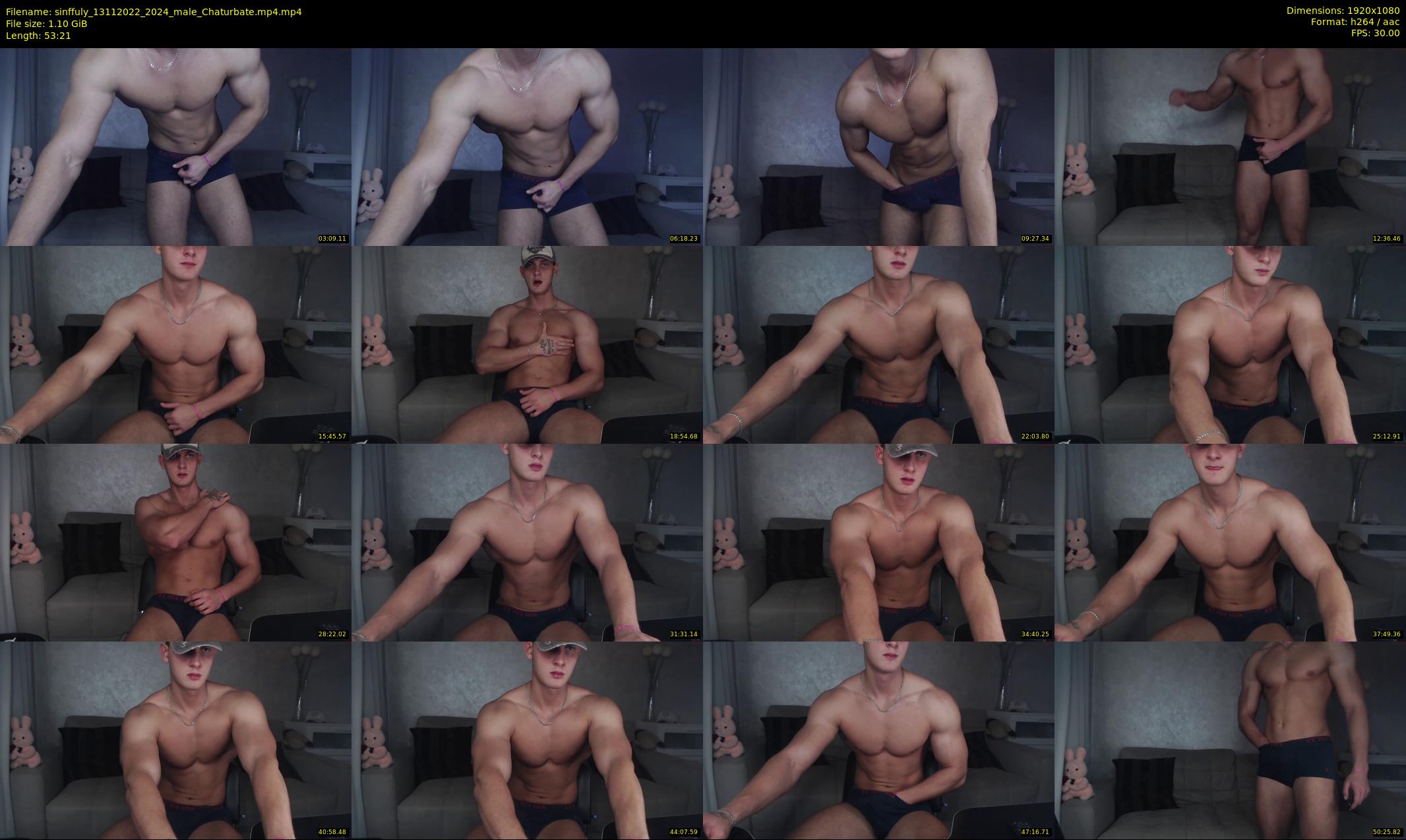 sinffuly — 54 minute Chaturbate male cam show recording, 1080p, Nov 13, 2022
