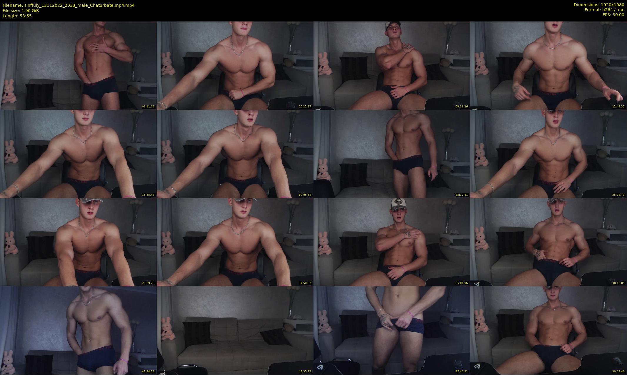 sinffuly — 54 minute Chaturbate male cam show recording, 1080p, Nov 13, 2022
