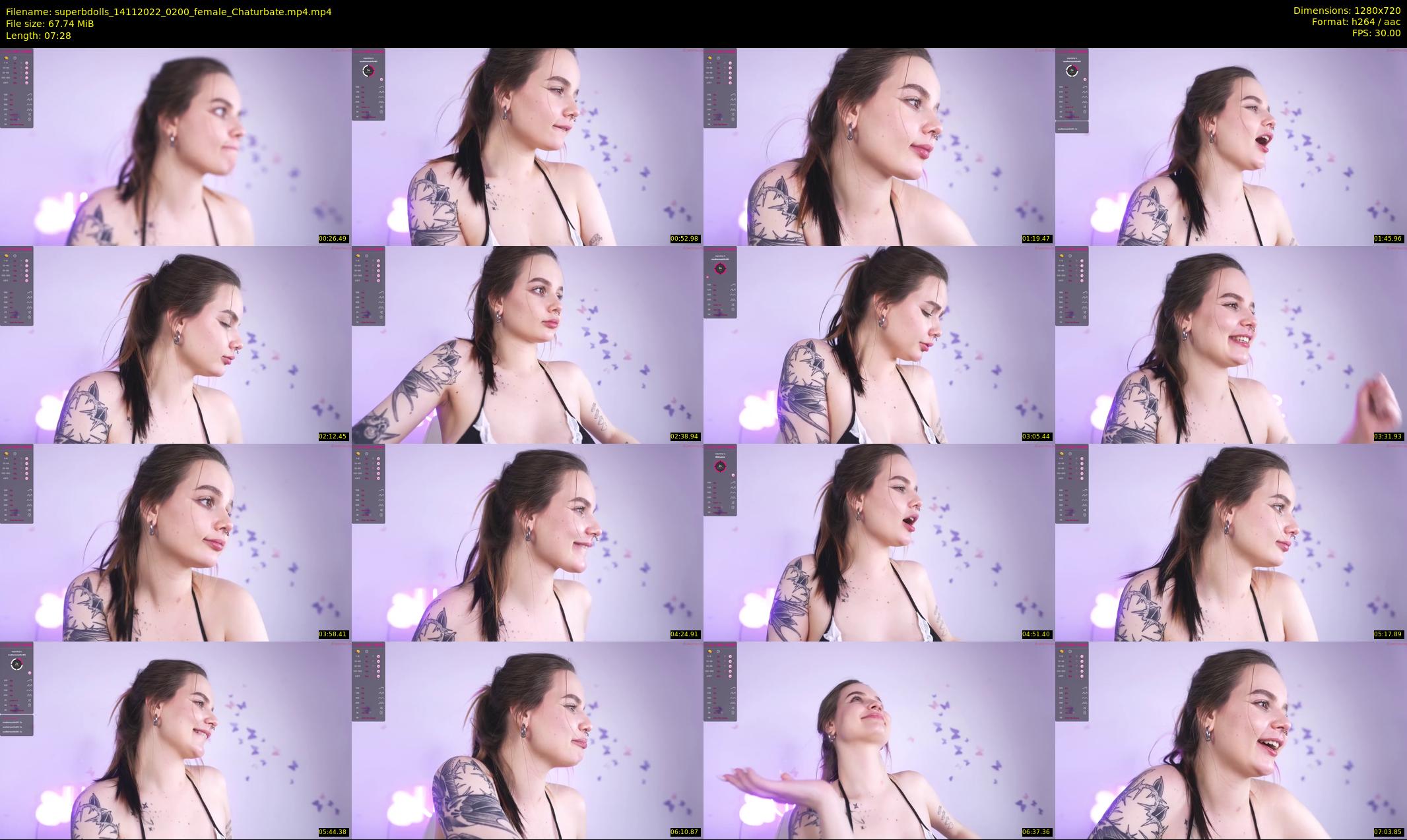 superbdolls — 8 minute Chaturbate couple cam show recording, 720p, Nov 14, 2022