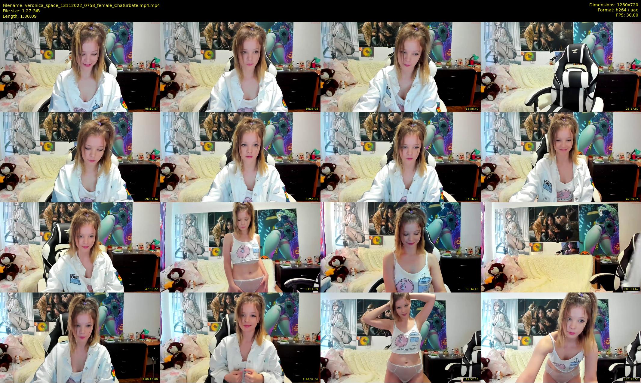 veronica_space — 91 minute Chaturbate female cam show recording, 720p, Nov 13, 2022