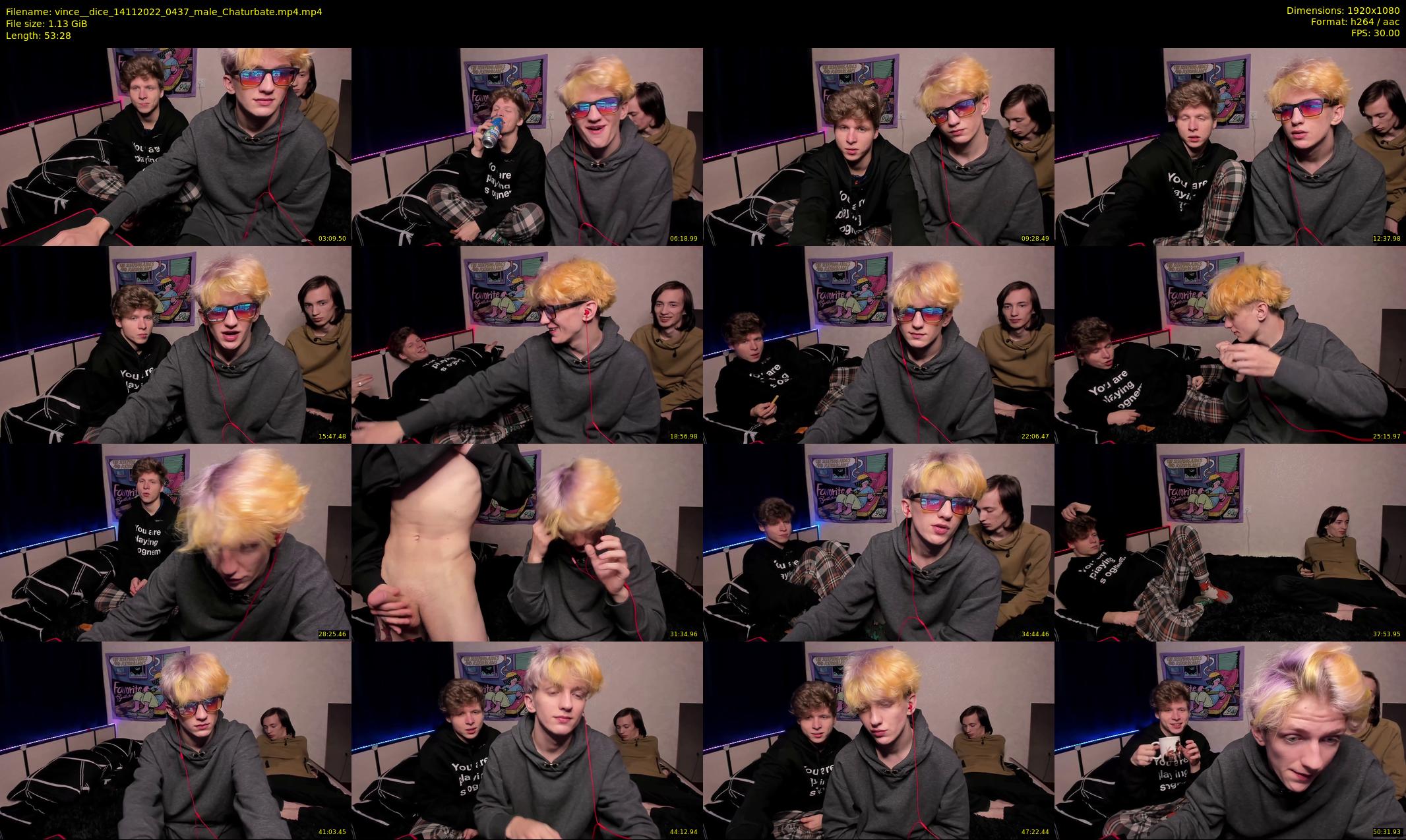 vince__dice — 54 minute Chaturbate male cam show recording, 1080p, Nov 14, 2022