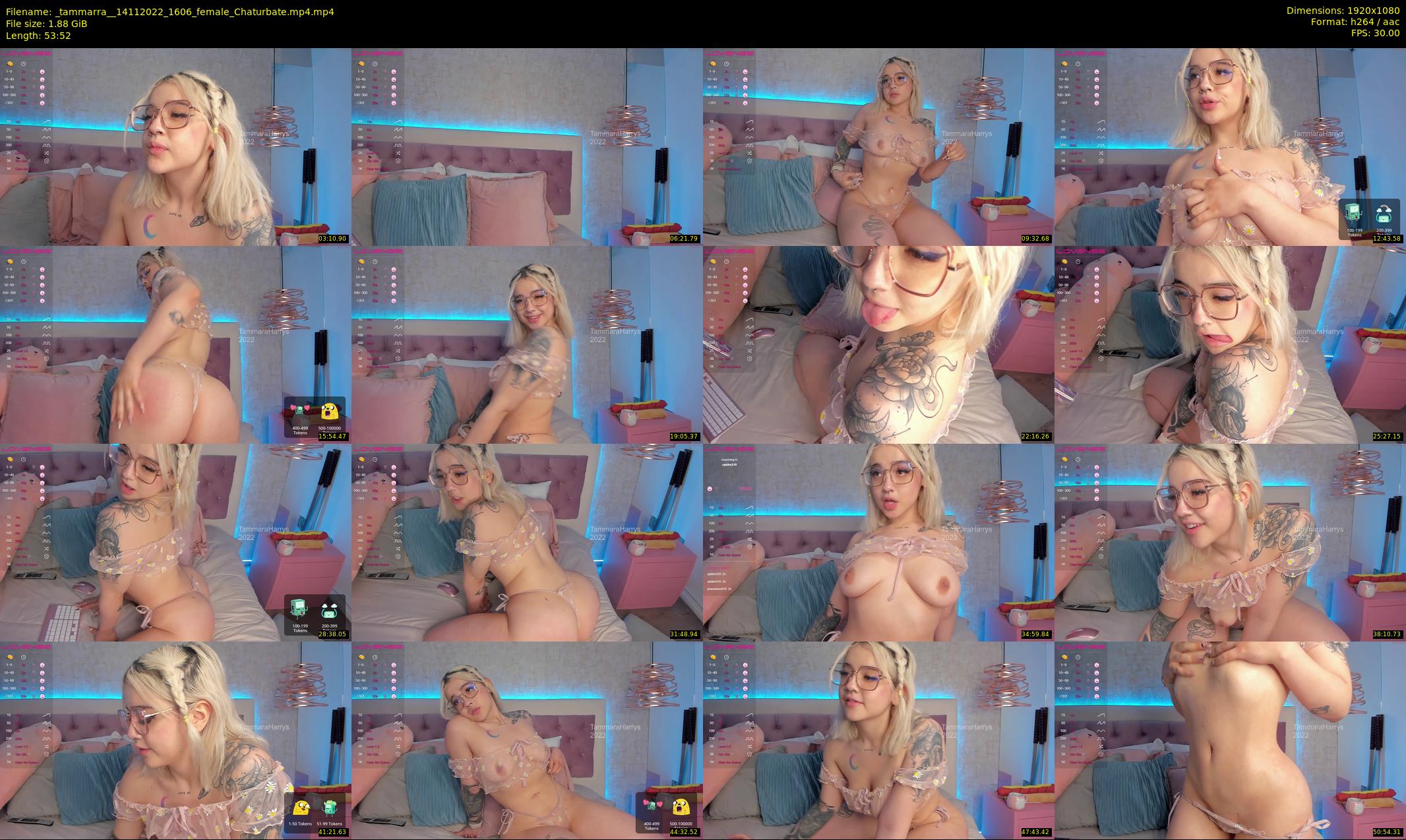 _tammarra_ — 54 minute Chaturbate female cam show recording, 1080p, Nov 14, 2022
