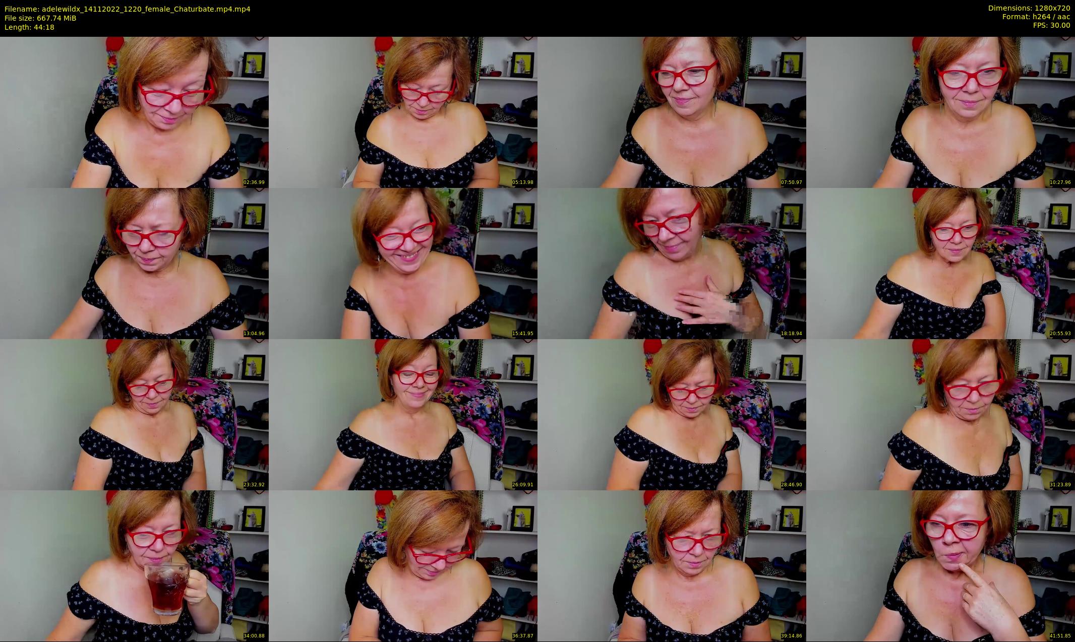adelewildx — 45 minute Chaturbate female cam show recording, 720p, Nov 14, 2022
