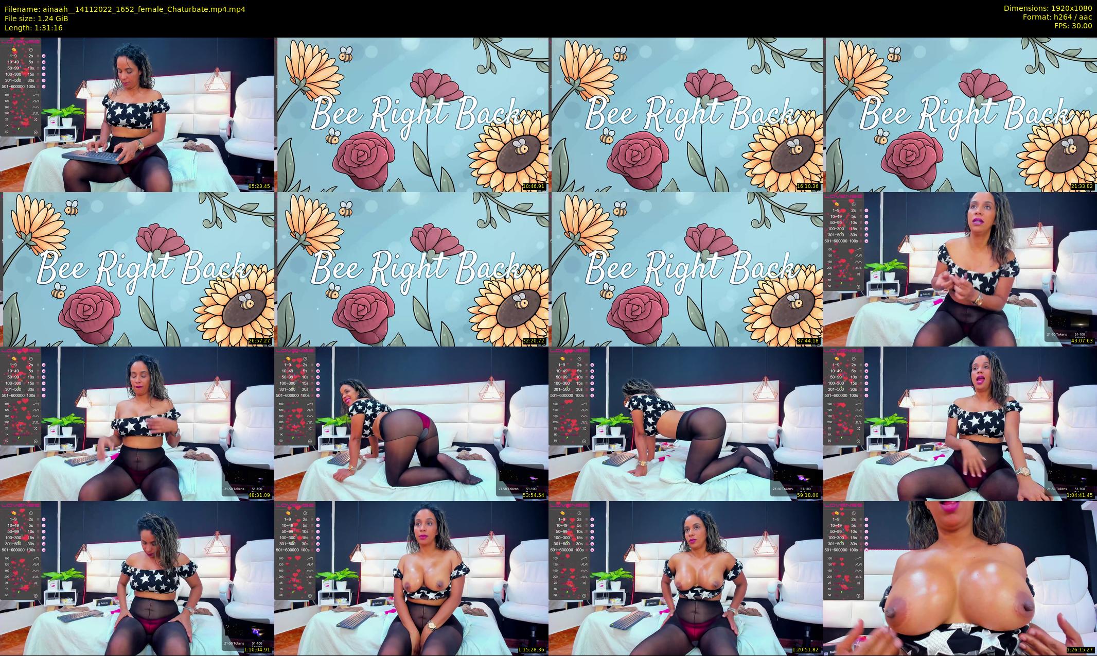 ainaah_ — 92 minute Chaturbate female cam show recording, 1080p, Nov 14, 2022