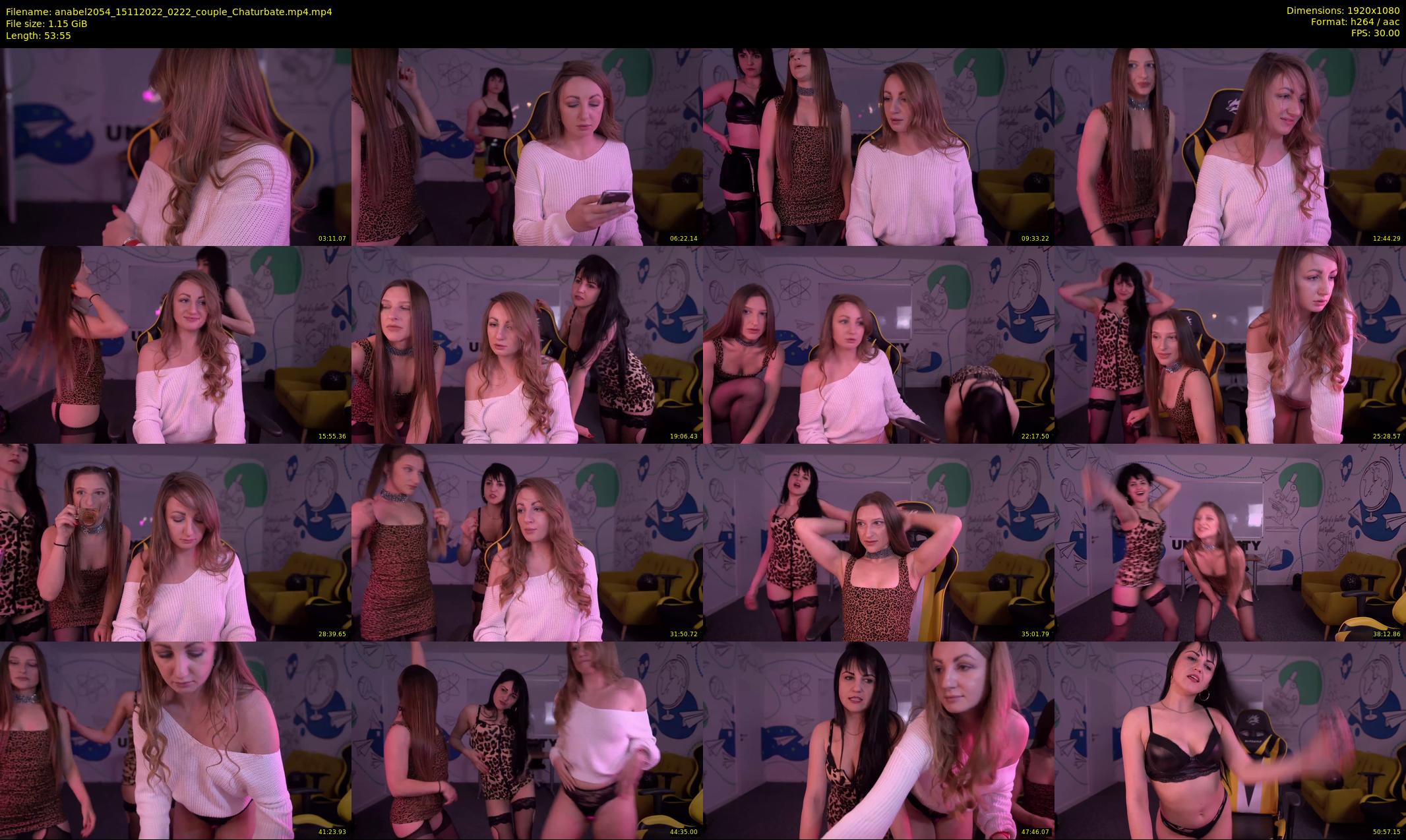 anabel2054 — 54 minute Chaturbate female cam show recording, 1080p, Nov 15, 2022