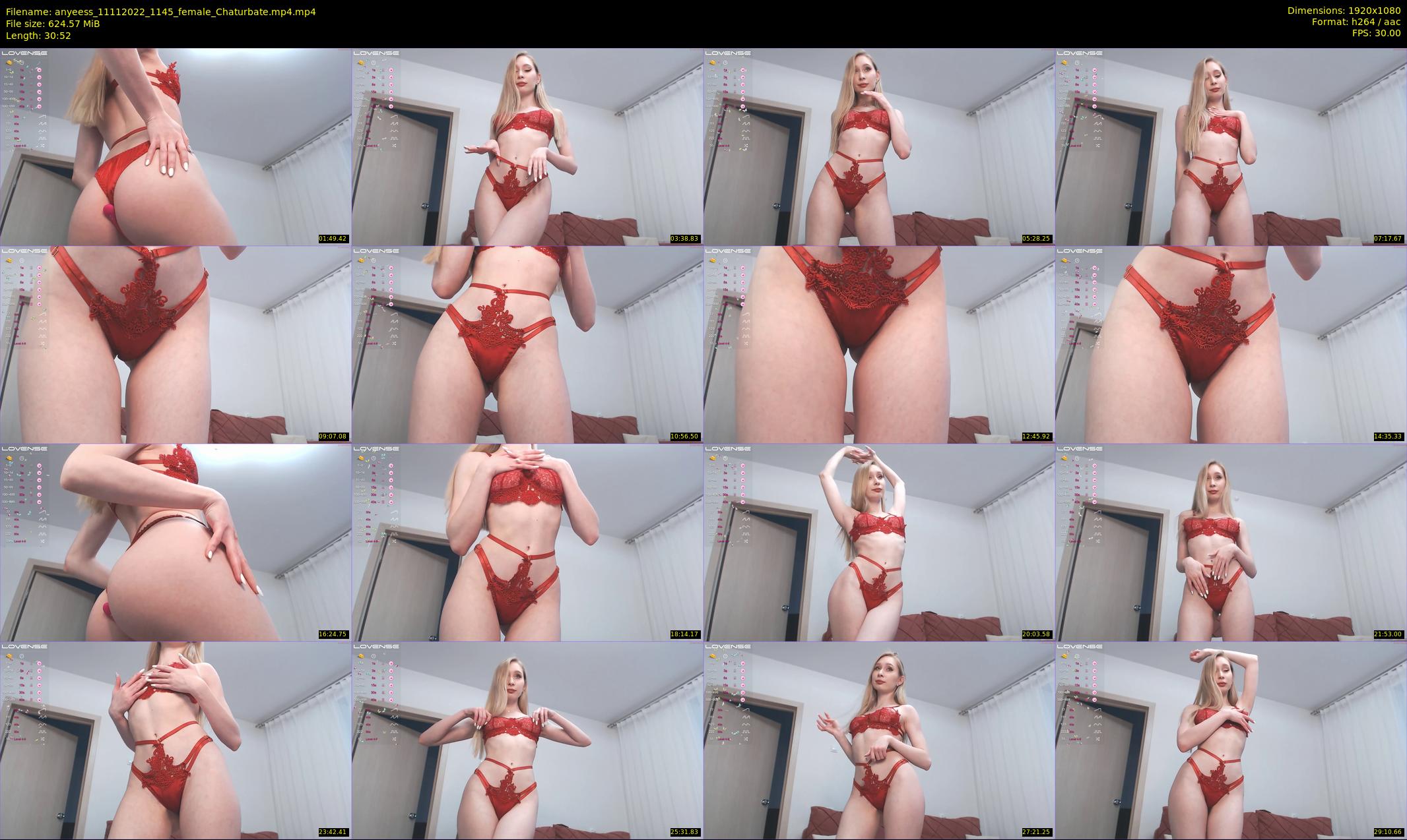 anyeess — 31 minute Chaturbate female cam show recording, 1080p, Nov 11, 2022