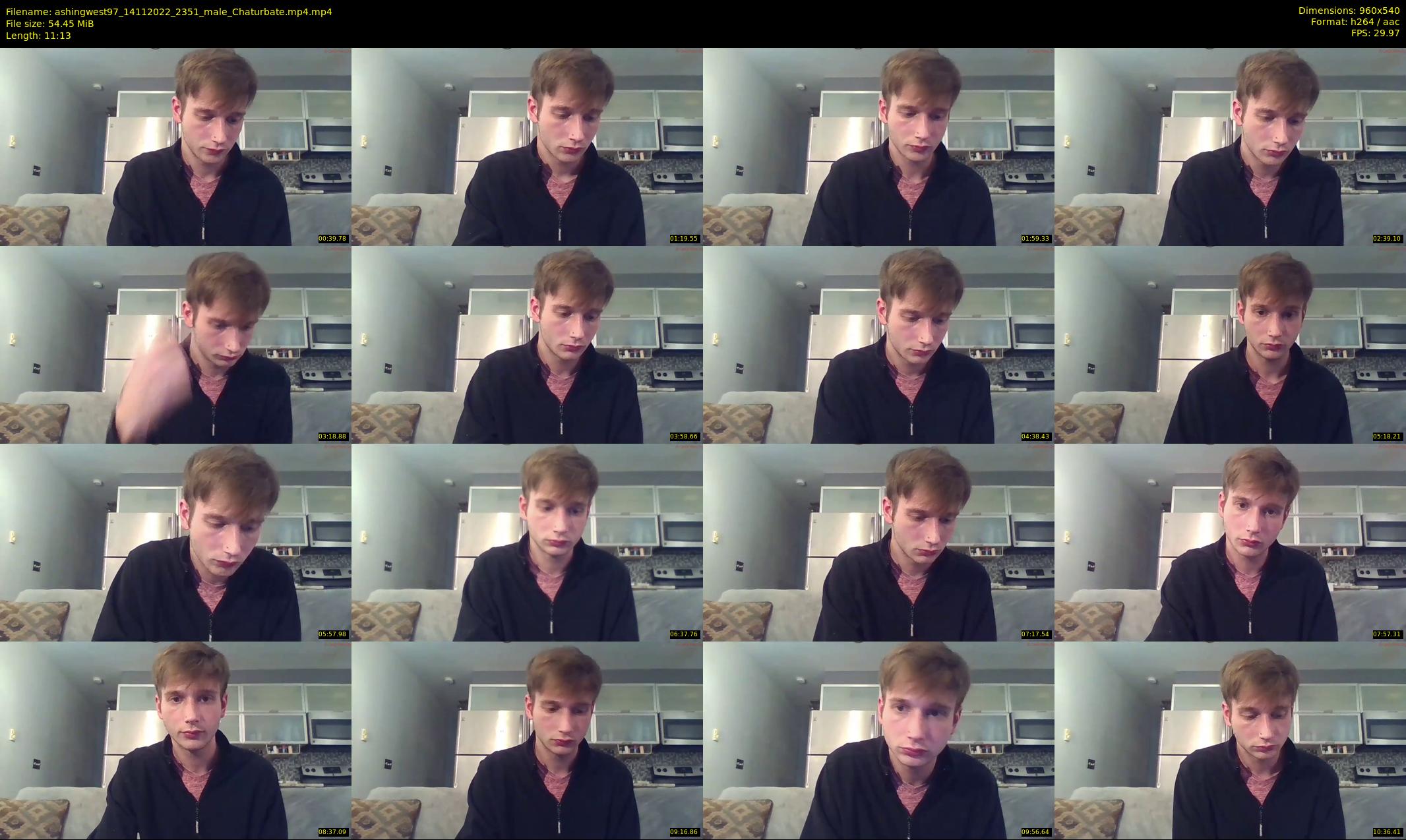 ashingwest97 — 12 minute Chaturbate male cam show recording, 480p, Nov 14, 2022
