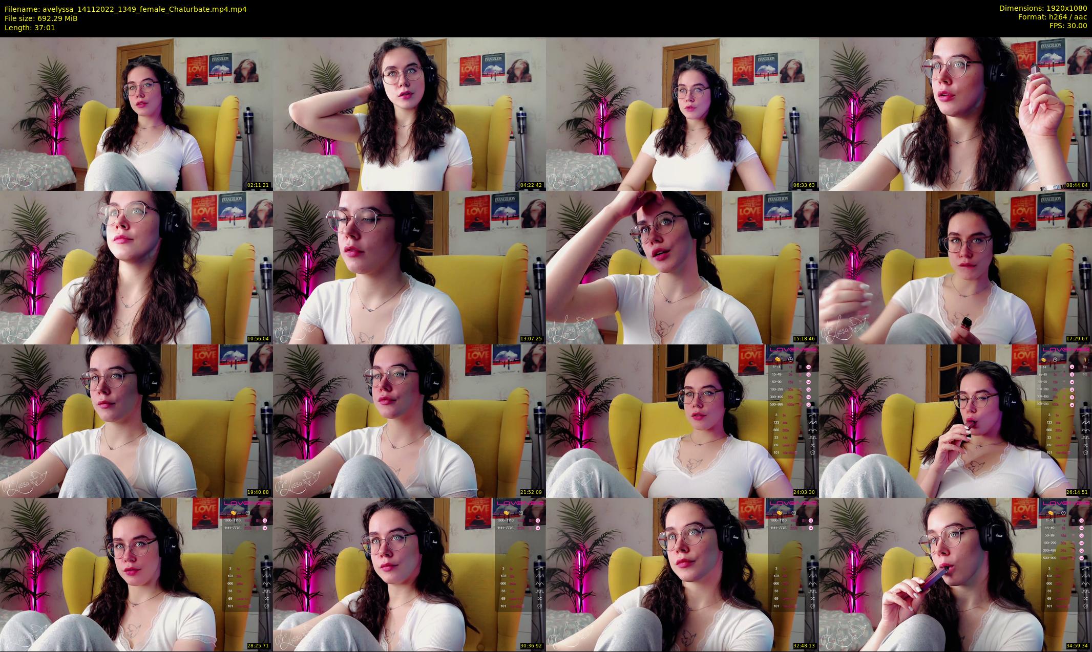 avelyssa — 38 minute Chaturbate female cam show recording, 1080p, Nov 14, 2022