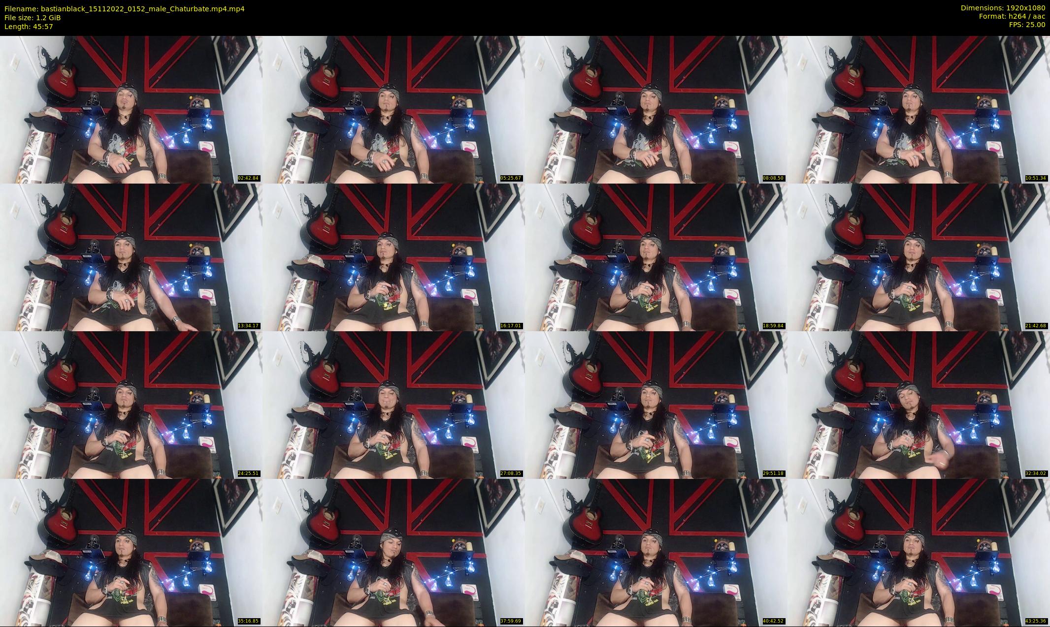 bastianblack — 46 minute Chaturbate male cam show recording, 1080p, Nov 15, 2022