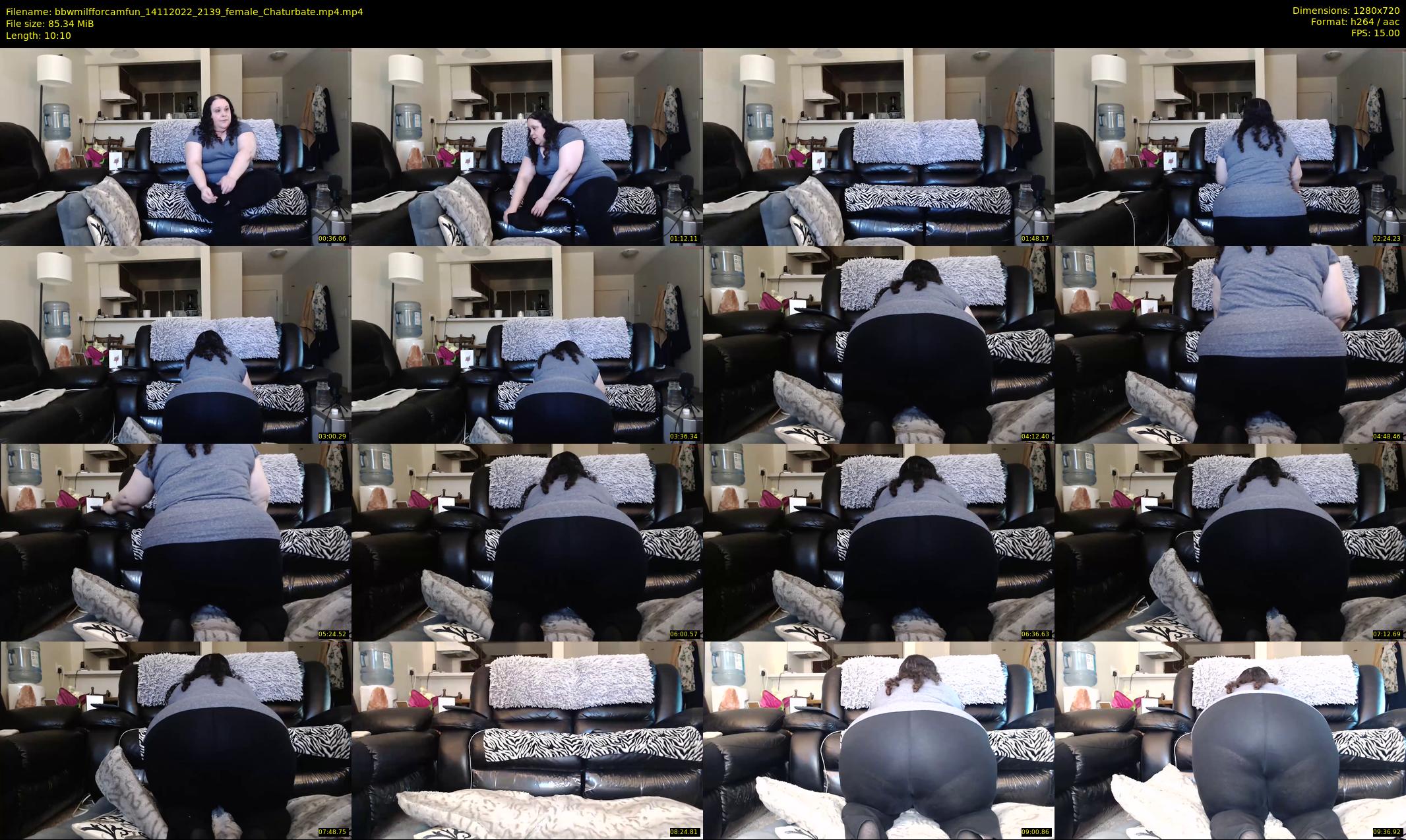 bbwmilfforcamfun — 11 minute Chaturbate female cam show recording, 720p, Nov 14, 2022