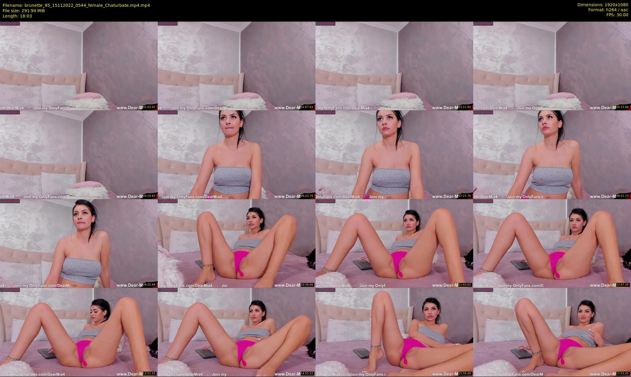 brunette_95 — 19 minute Chaturbate female cam show recording, 1080p, Nov 15, 2022