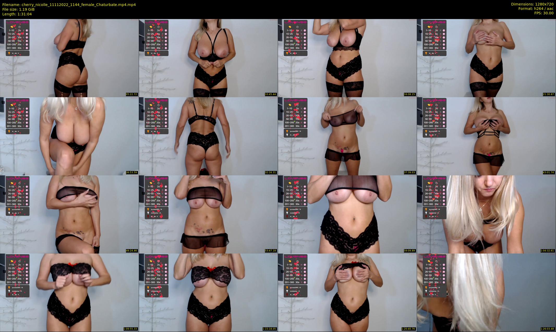 cherry_nicolle — 92 minute Chaturbate female cam show recording, 720p, Nov 11, 2022