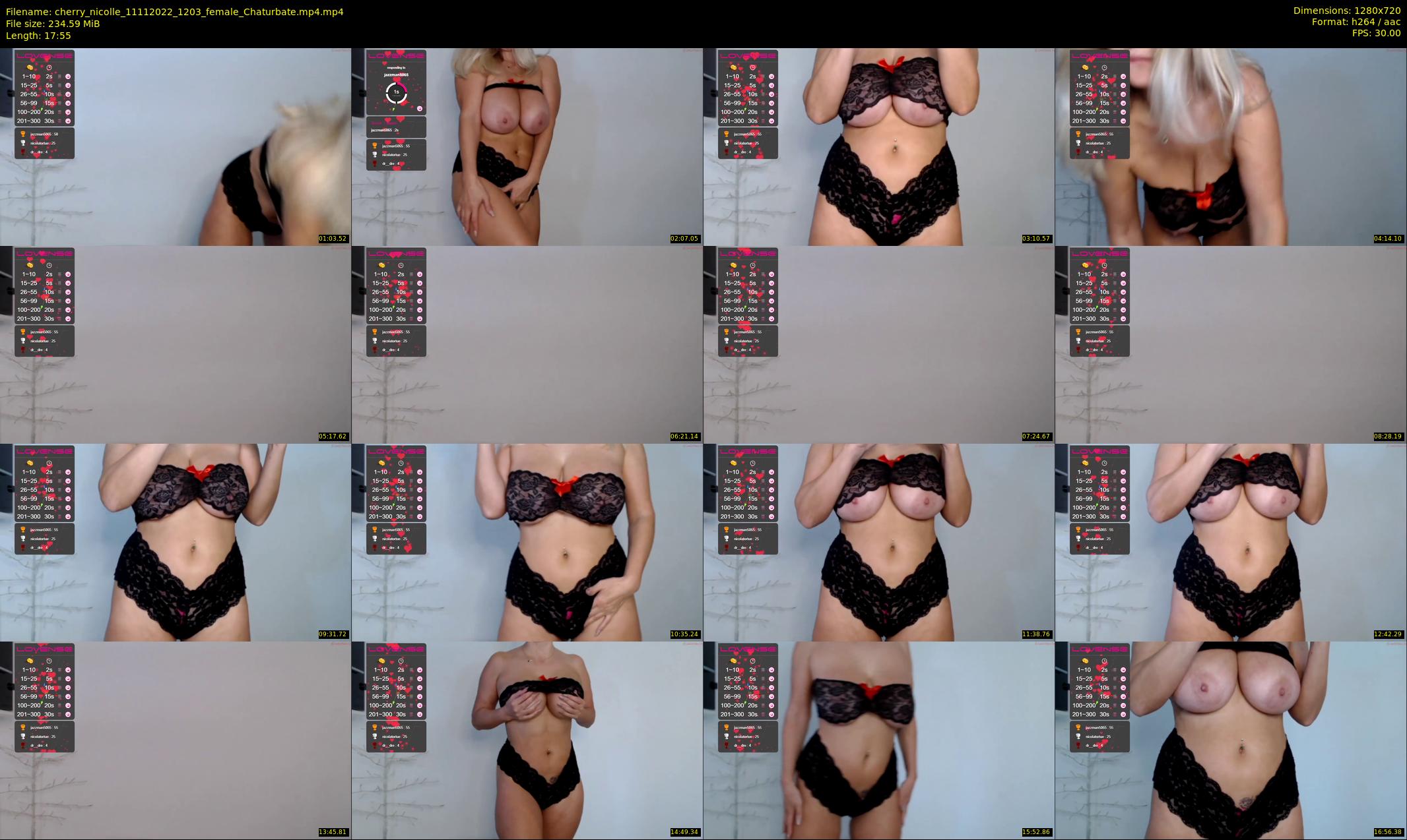 cherry_nicolle — 18 minute Chaturbate female cam show recording, 720p, Nov 11, 2022