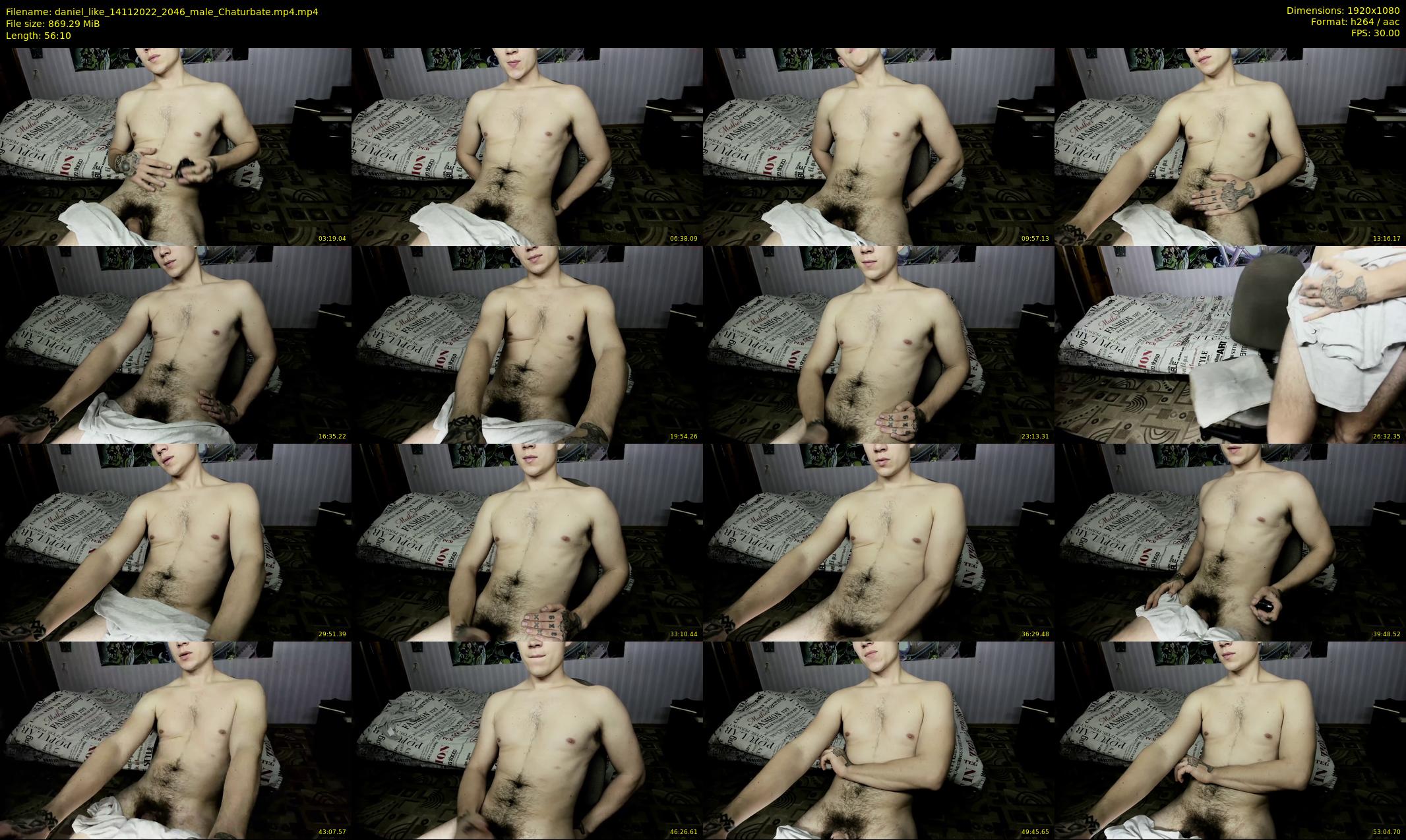 daniel_like — 57 minute Chaturbate male cam show recording, 1080p, Nov 14, 2022