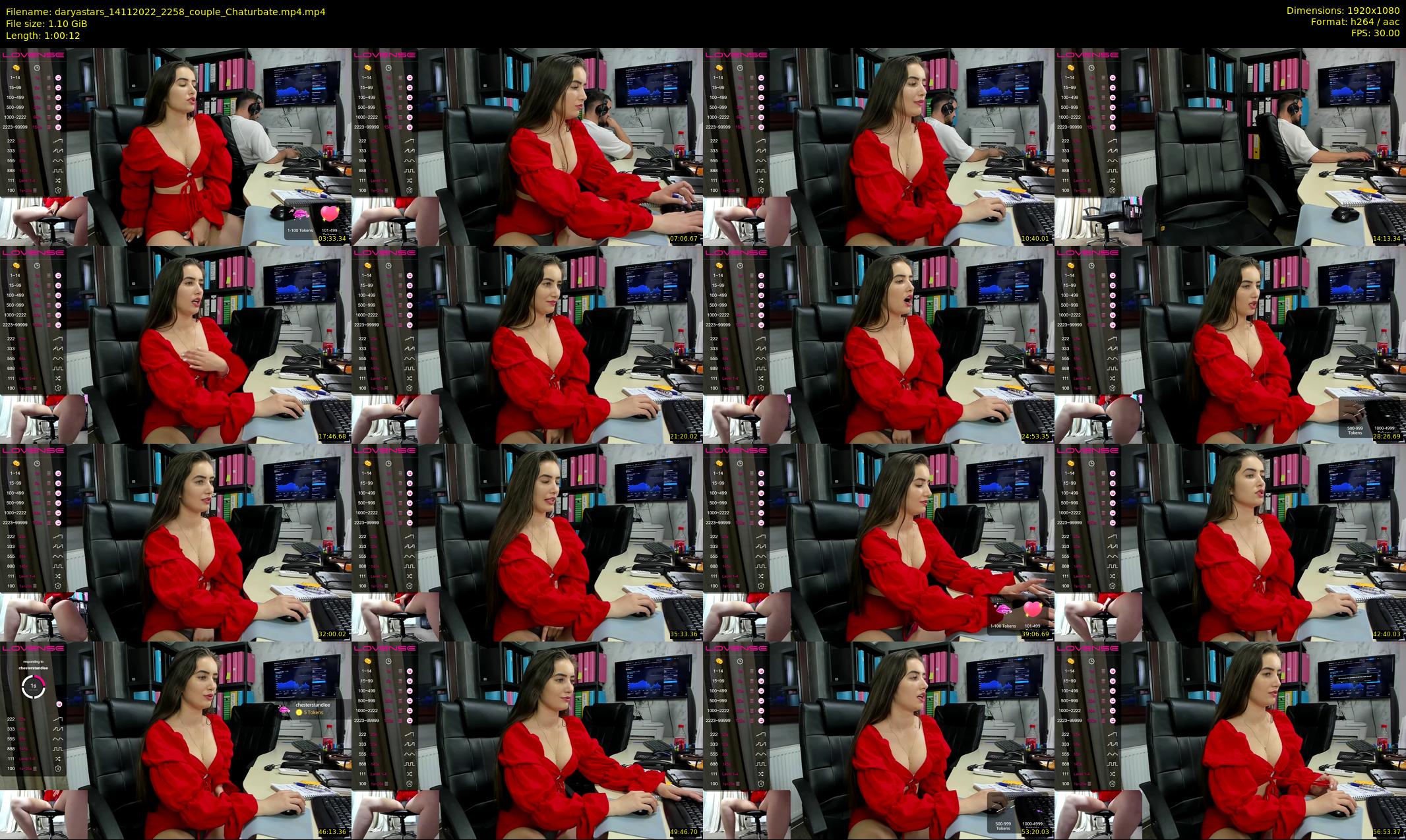 daryastars — 61 minute Chaturbate couple cam show recording, 1080p, Nov 14, 2022