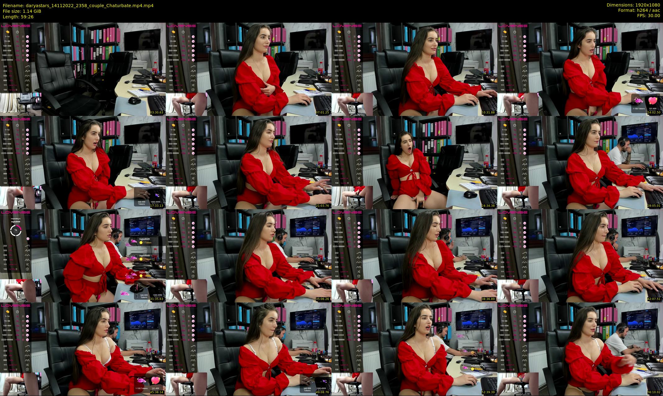 daryastars — 60 minute Chaturbate couple cam show recording, 1080p, Nov 14, 2022