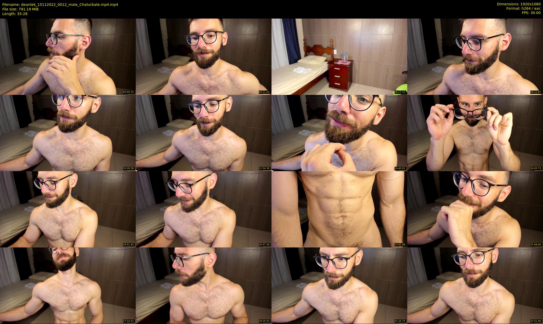 deanlek — 36 minute Chaturbate male cam show recording, 1080p, Nov 15, 2022