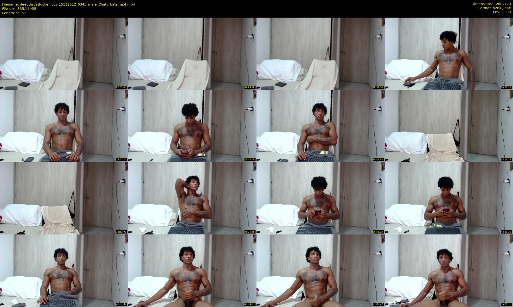 deepthroatfucker_ccs — 60 minute Chaturbate male cam show recording, 720p, Nov 15, 2022