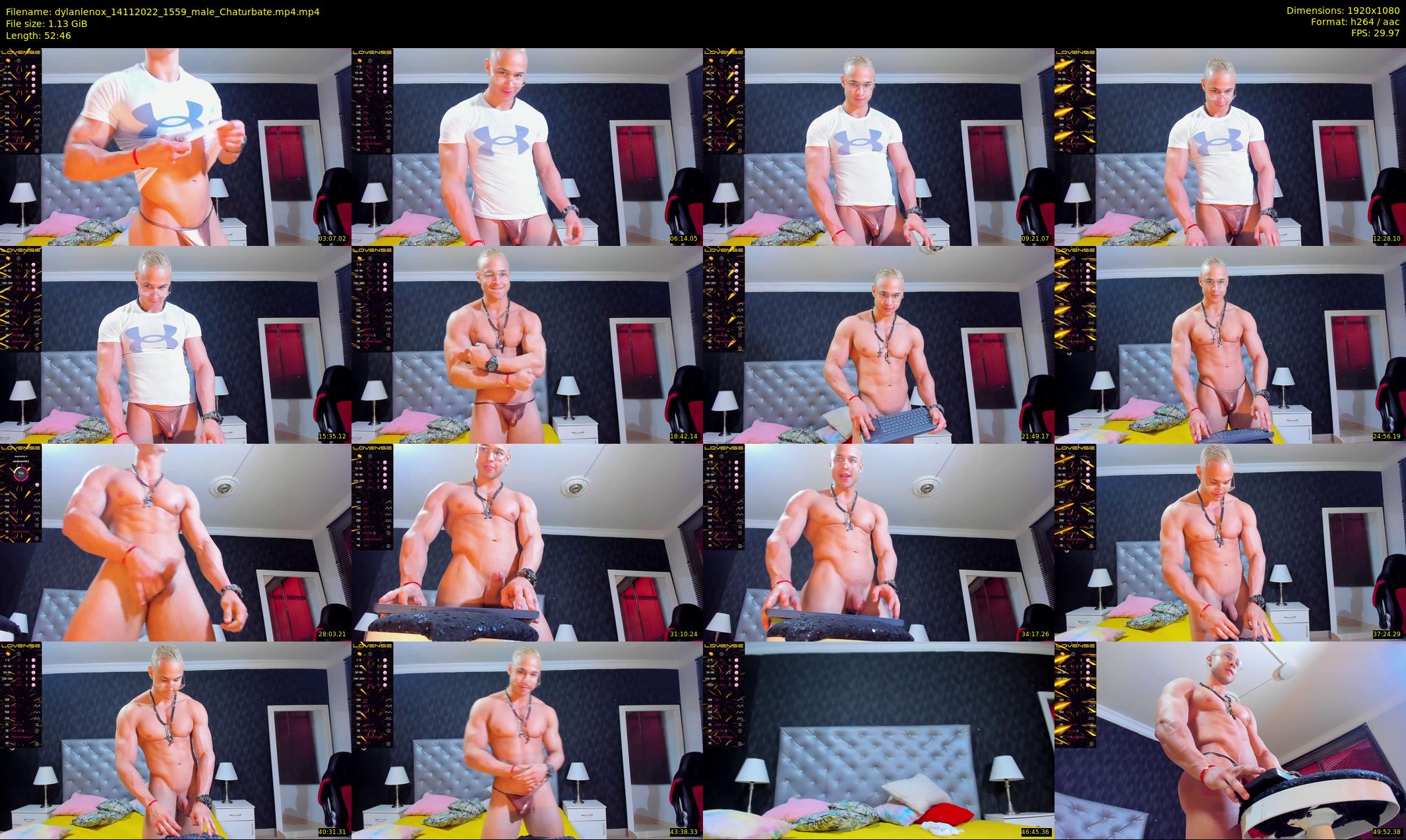 dylanlenox — 53 minute Chaturbate male cam show recording, 1080p, Nov 14, 2022