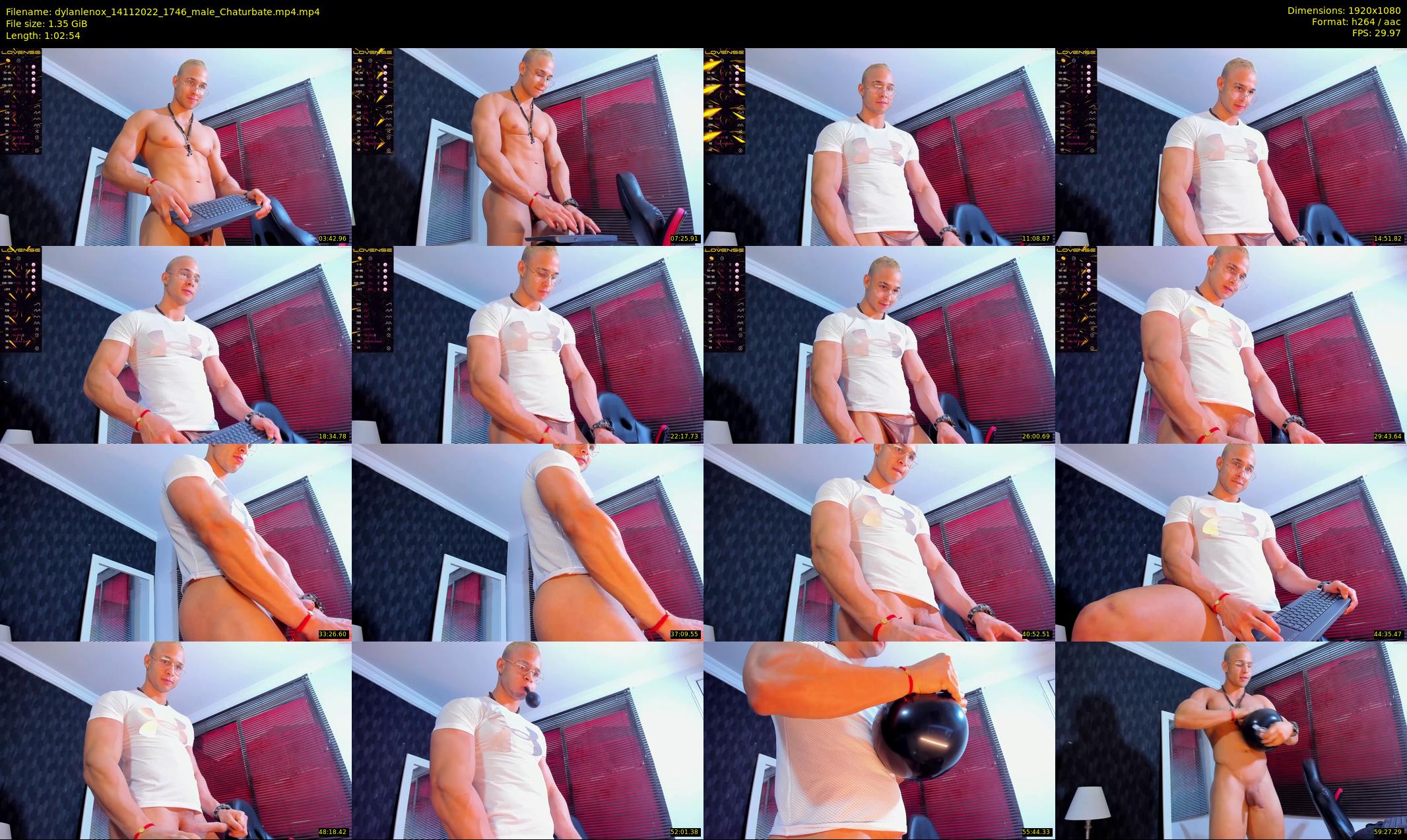 dylanlenox — 63 minute Chaturbate male cam show recording, 1080p, Nov 14, 2022