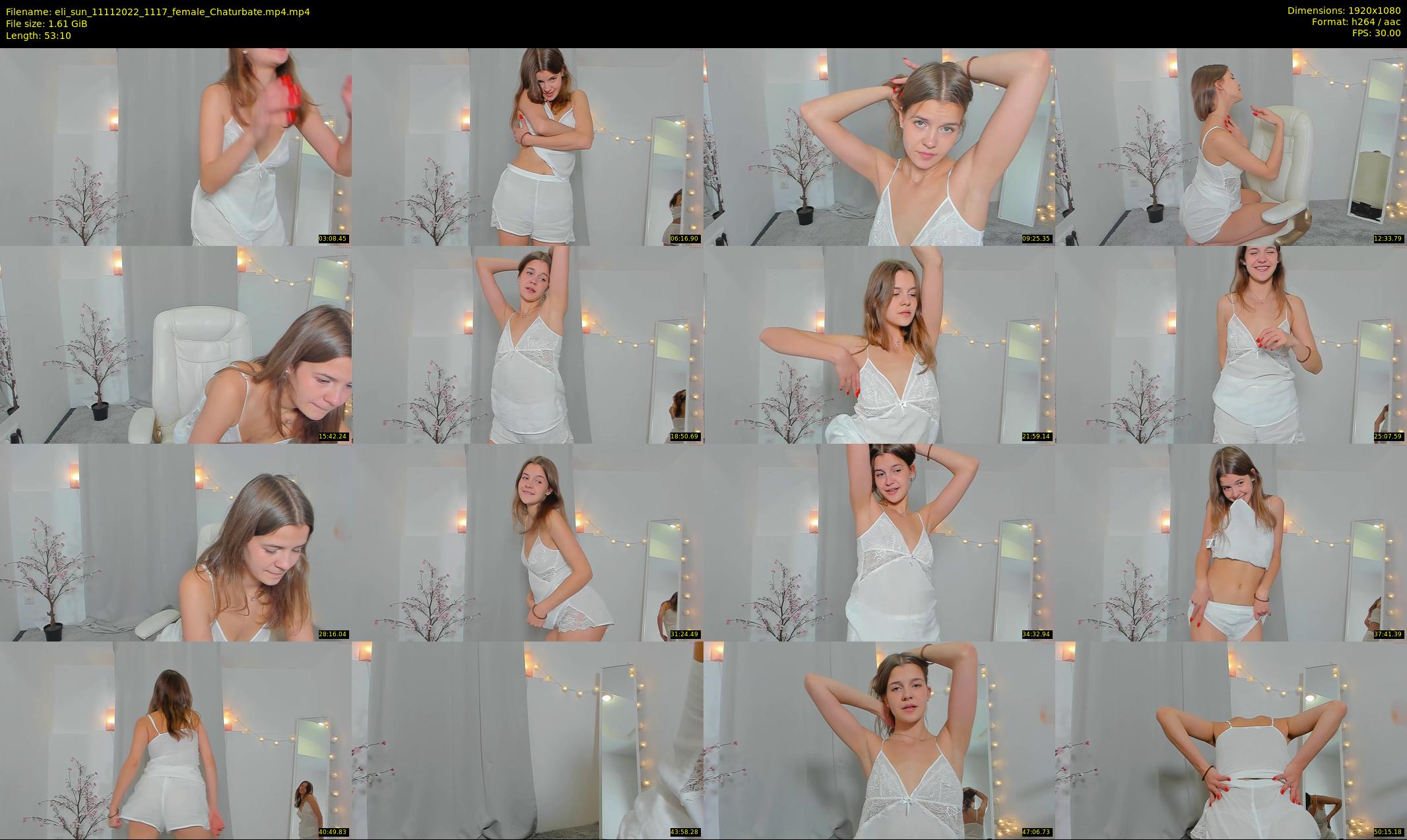 eli_sun — 54 minute Chaturbate female cam show recording, 1080p, Nov 11, 2022