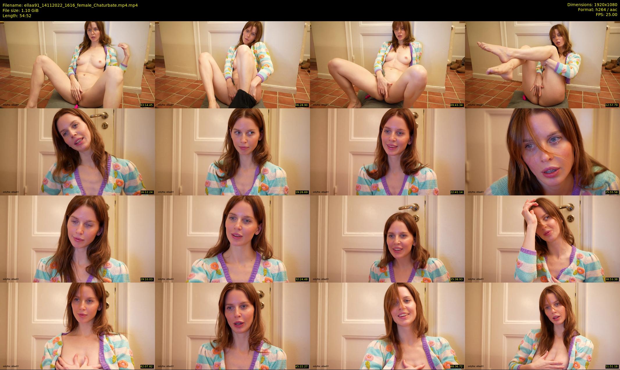 ellaa91 — 55 minute Chaturbate female cam show recording, 1080p, Nov 14, 2022