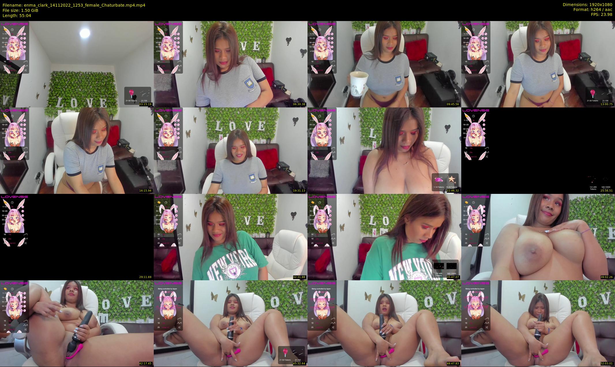 enma_clark — 56 minute Chaturbate female cam show recording, 1080p, Nov 14, 2022