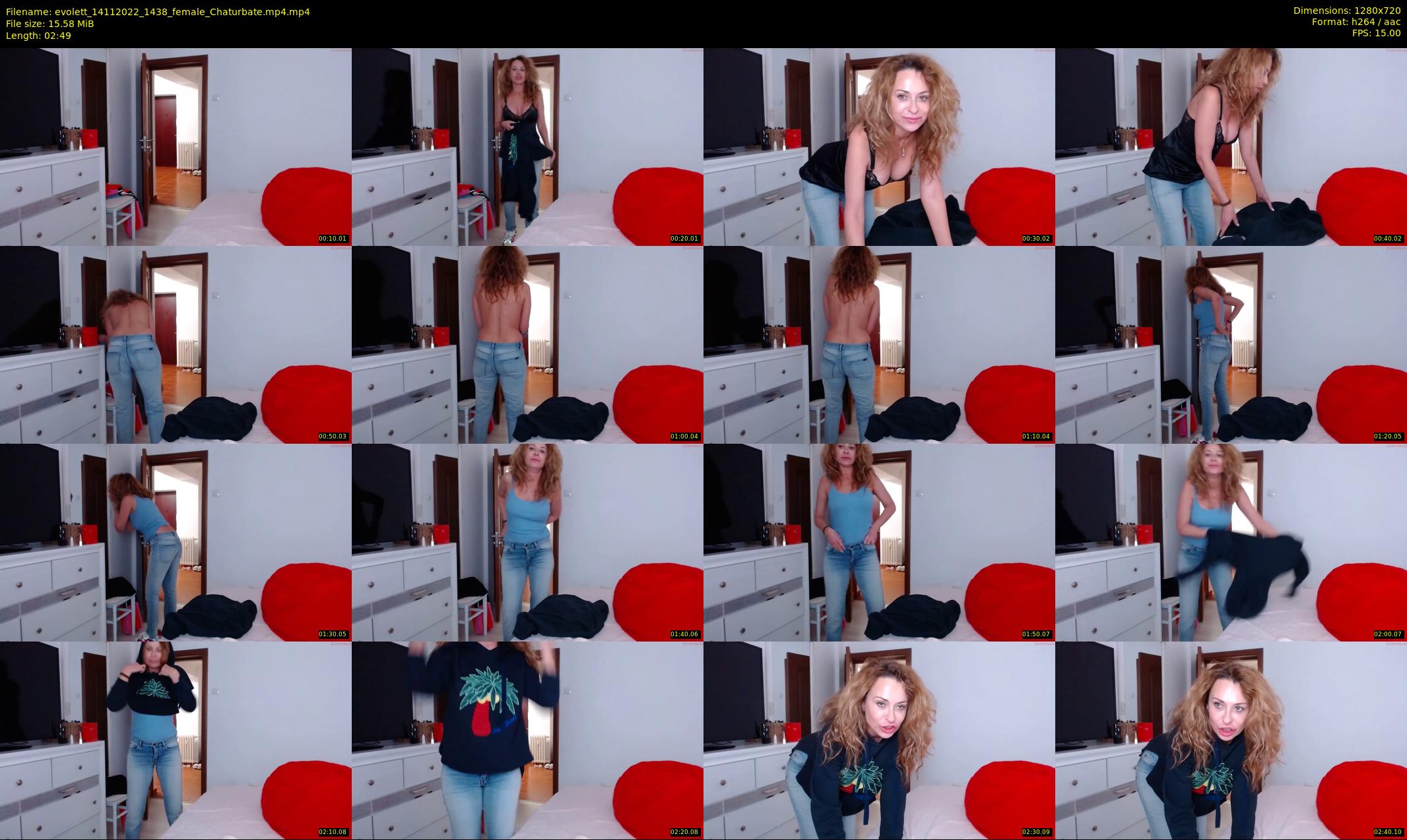 evolett — 3 minute Chaturbate female cam show recording, 720p, Nov 14, 2022