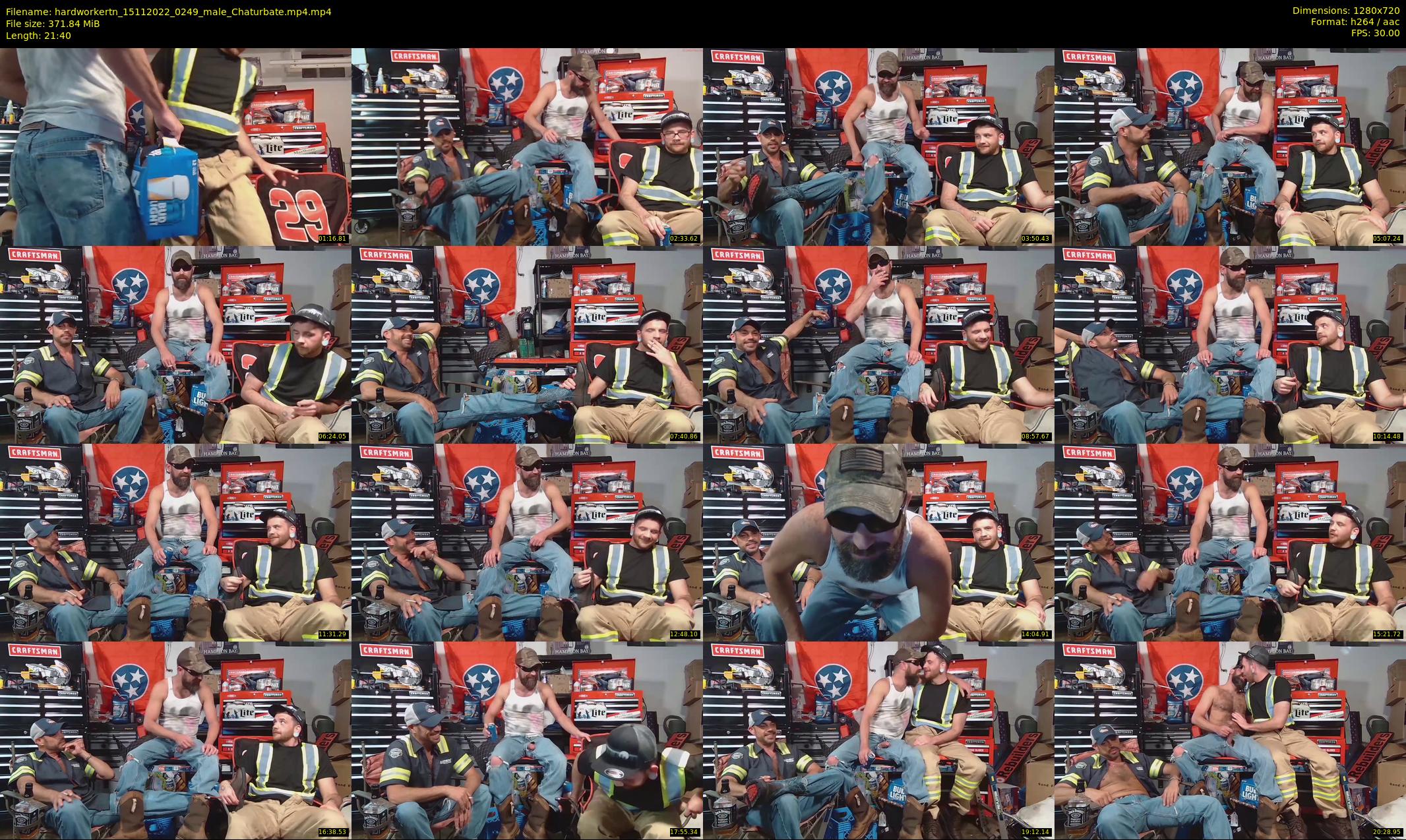 hardworkertn — 22 minute Chaturbate male cam show recording, 720p, Nov 15, 2022