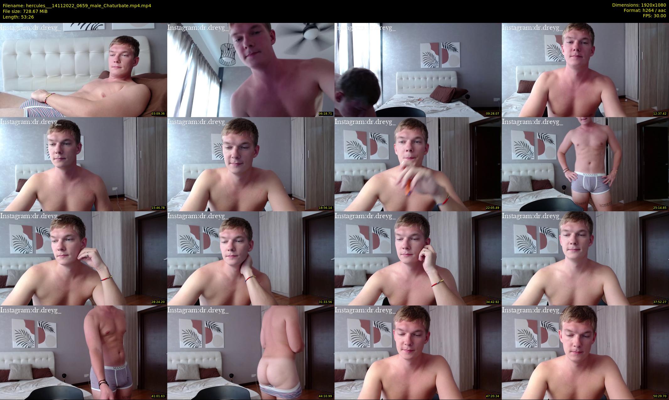 hercules__ — 54 minute Chaturbate male cam show recording, 1080p, Nov 14, 2022