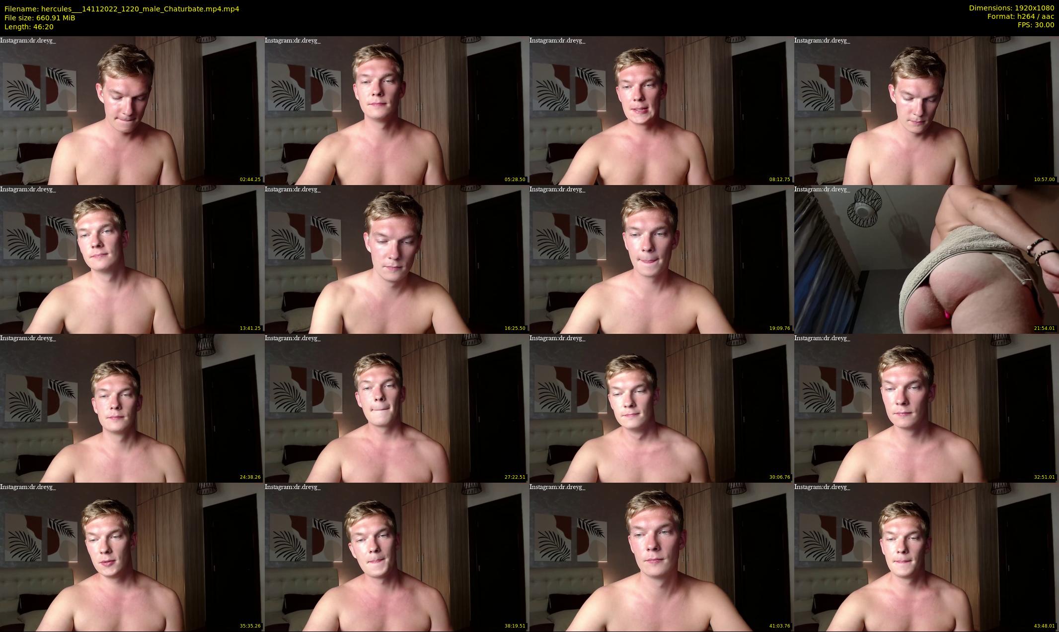 hercules__ — 47 minute Chaturbate male cam show recording, 1080p, Nov 14, 2022