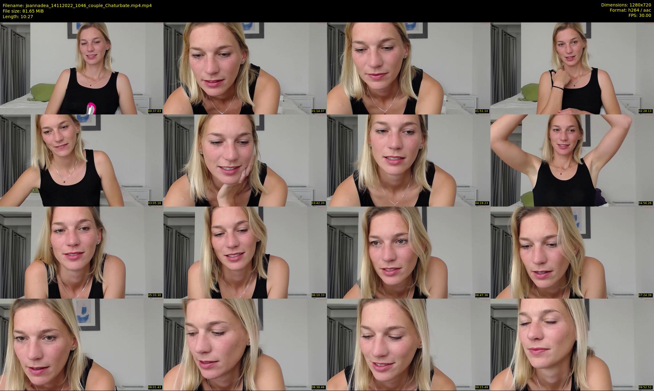 joannadea — 11 minute Chaturbate female cam show recording, 720p, Nov 14, 2022