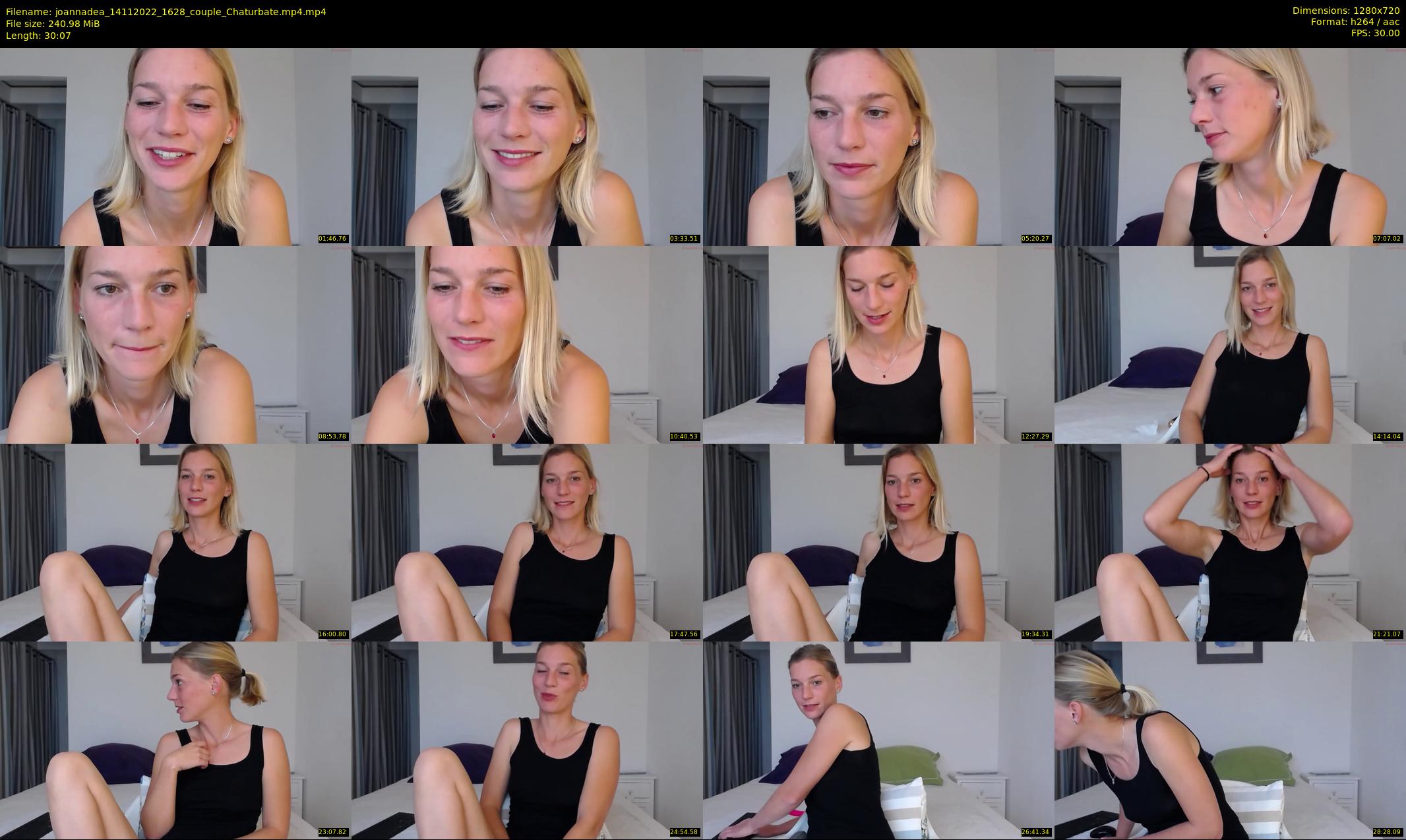joannadea — 31 minute Chaturbate female cam show recording, 720p, Nov 14, 2022