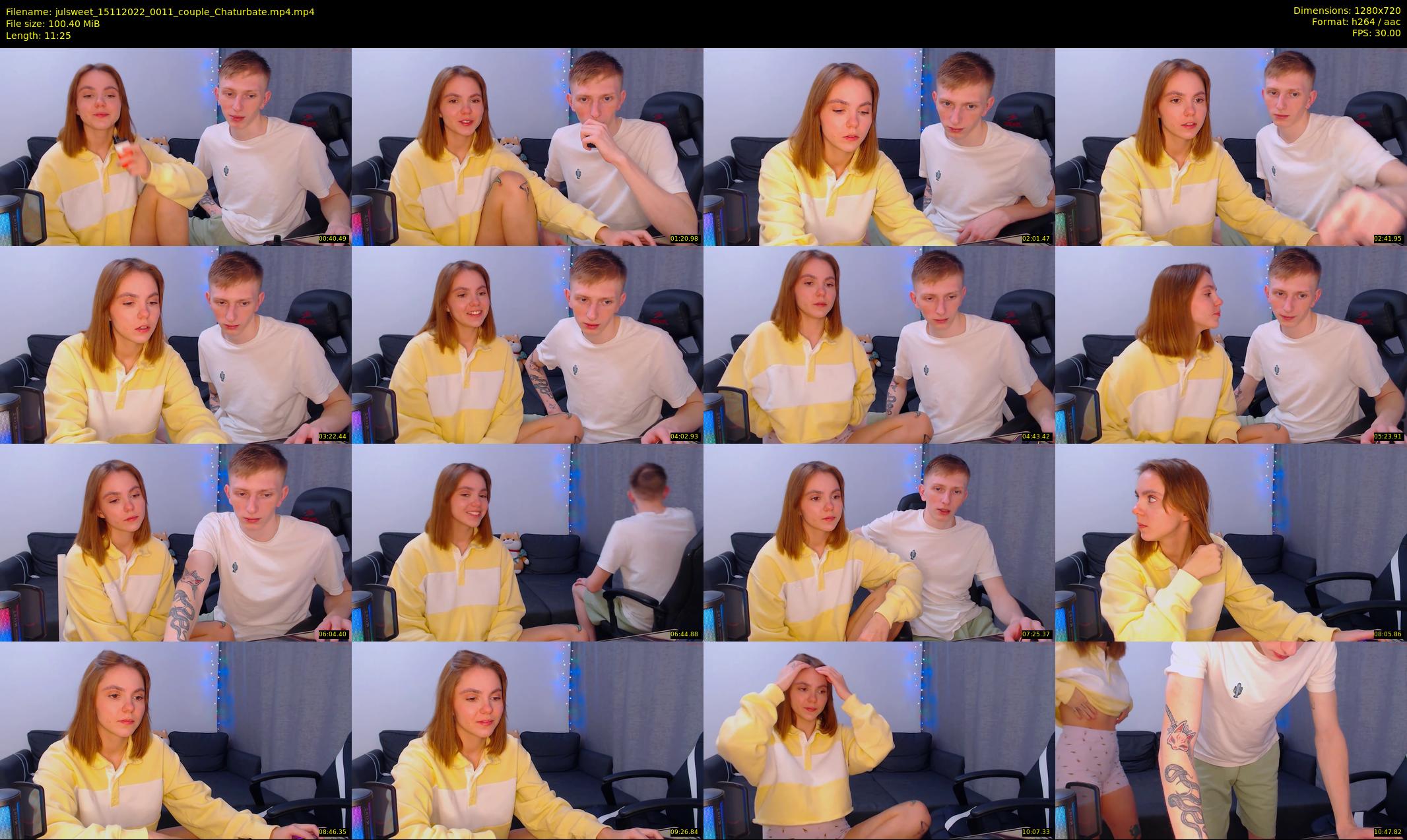 julsweet — 12 minute Chaturbate male cam show recording, 720p, Nov 15, 2022