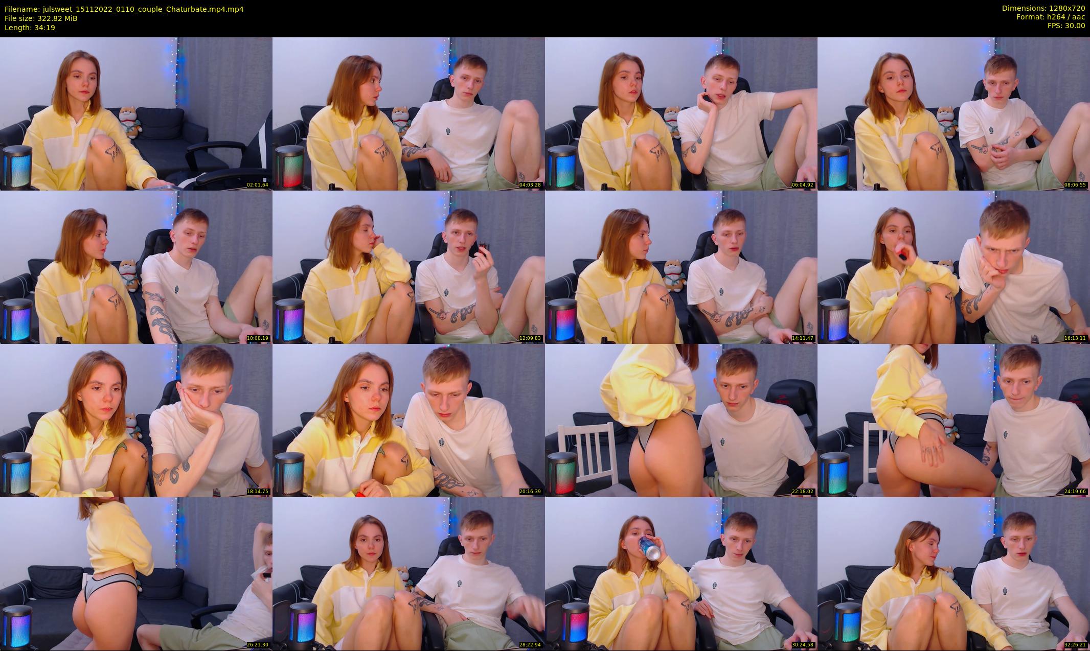 julsweet — 35 minute Chaturbate male cam show recording, 720p, Nov 15, 2022