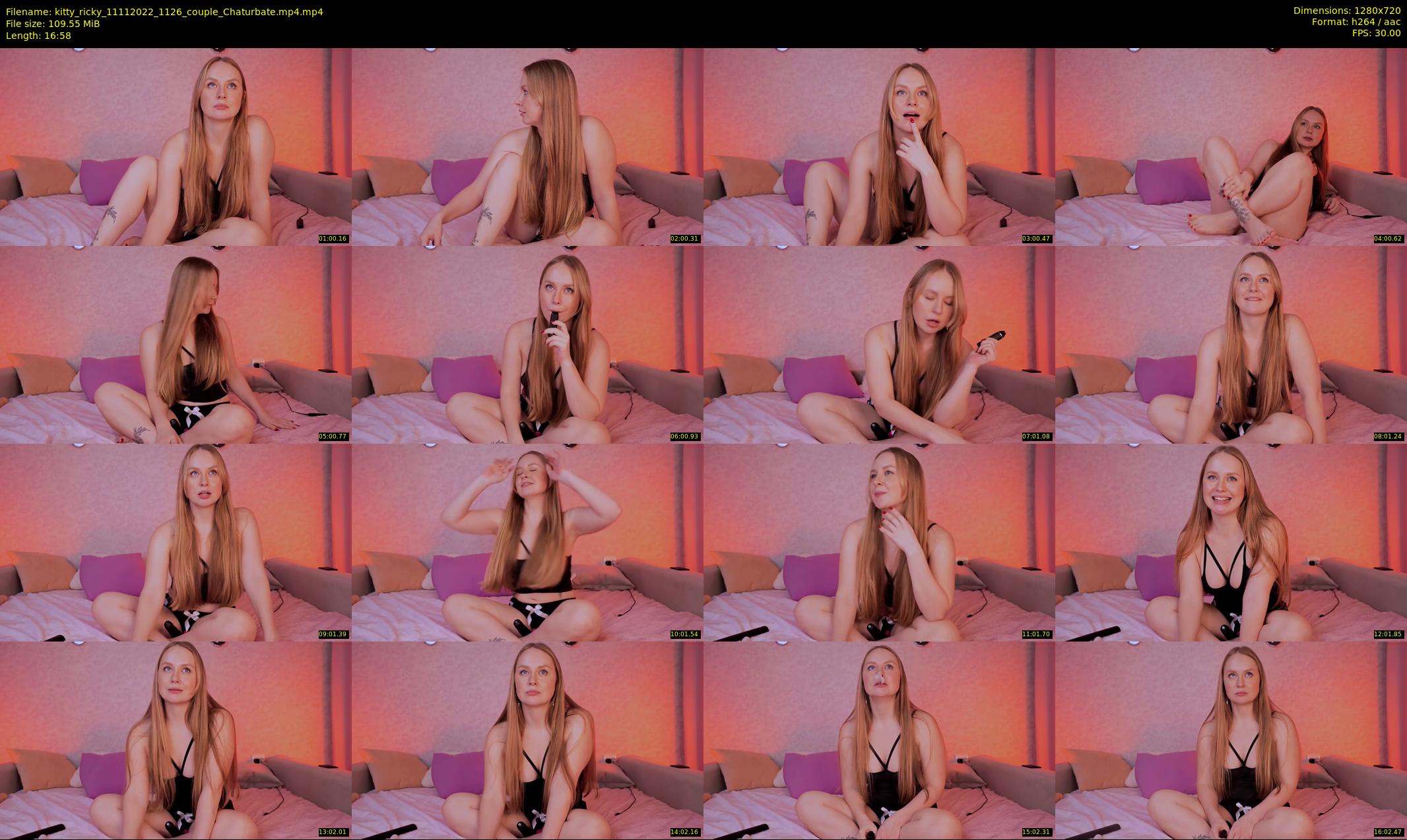 kitty_ricky — 17 minute Chaturbate couple cam show recording, 720p, Nov 11, 2022