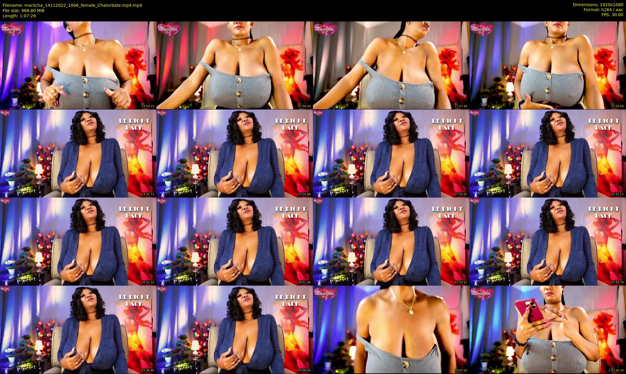 mariicha — 68 minute Chaturbate female cam show recording, 1080p, Nov 14, 2022