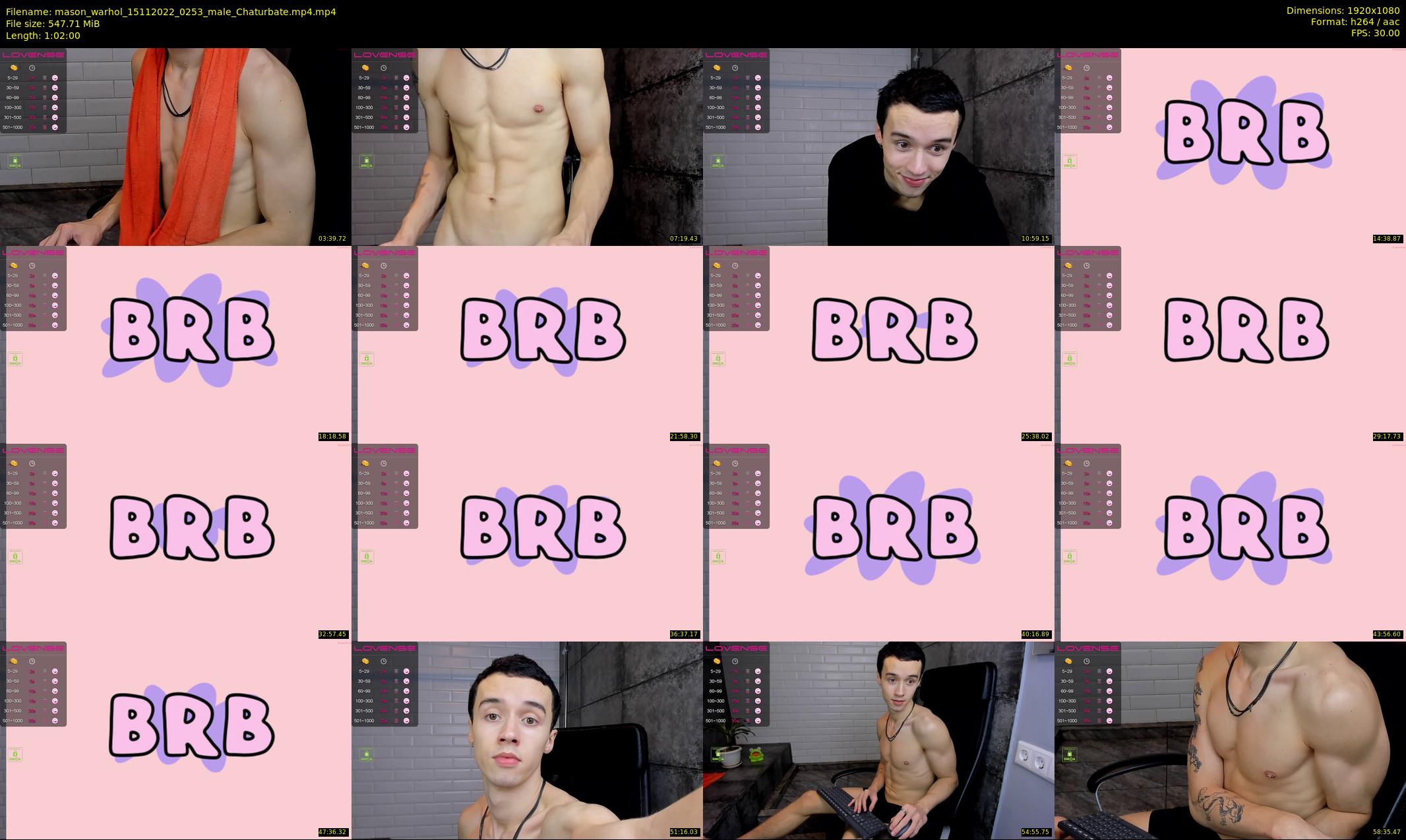 mason_warhol — 62 minute Chaturbate male cam show recording, 1080p, Nov 15, 2022