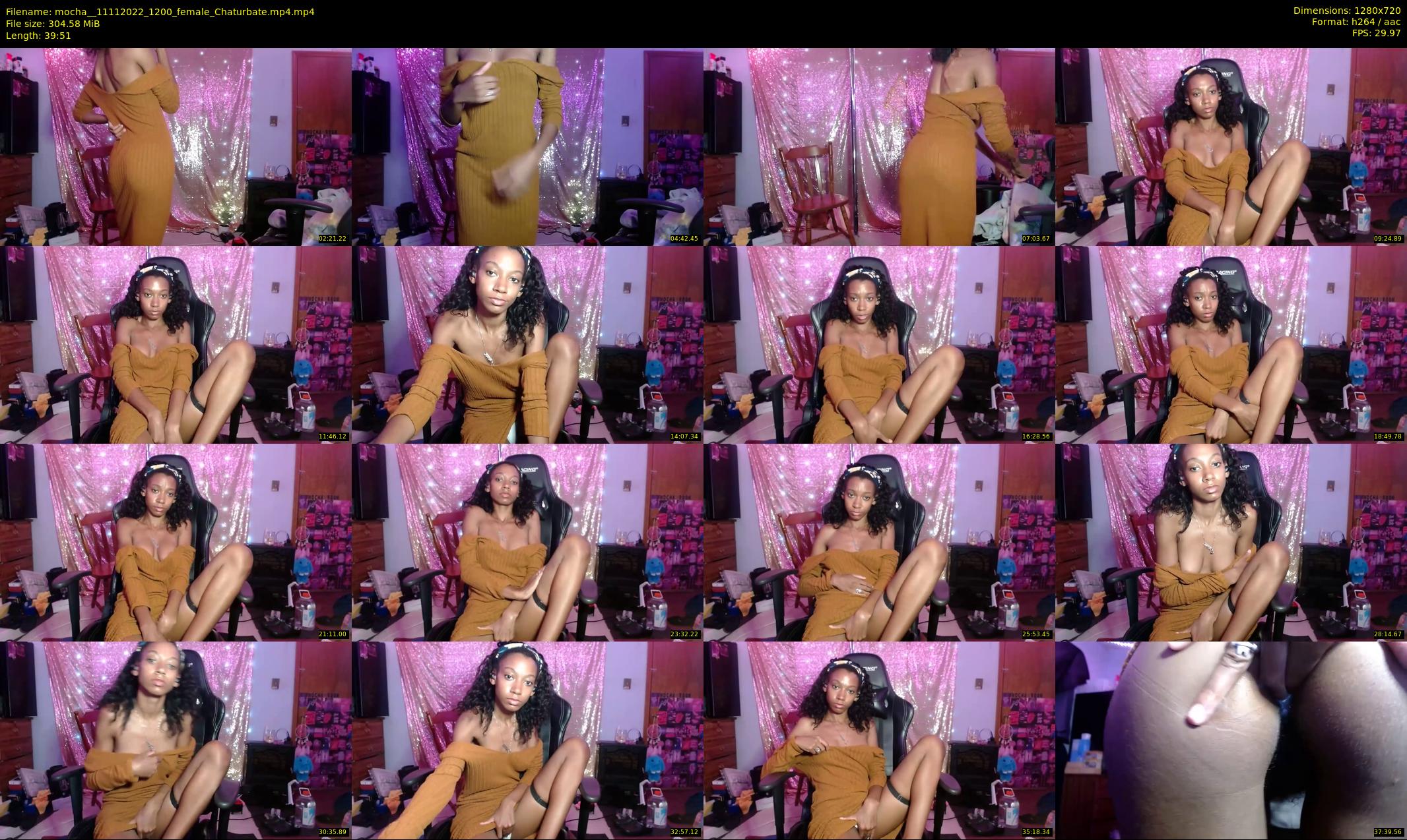 mocha_ — 40 minute Chaturbate female cam show recording, 720p, Nov 11, 2022
