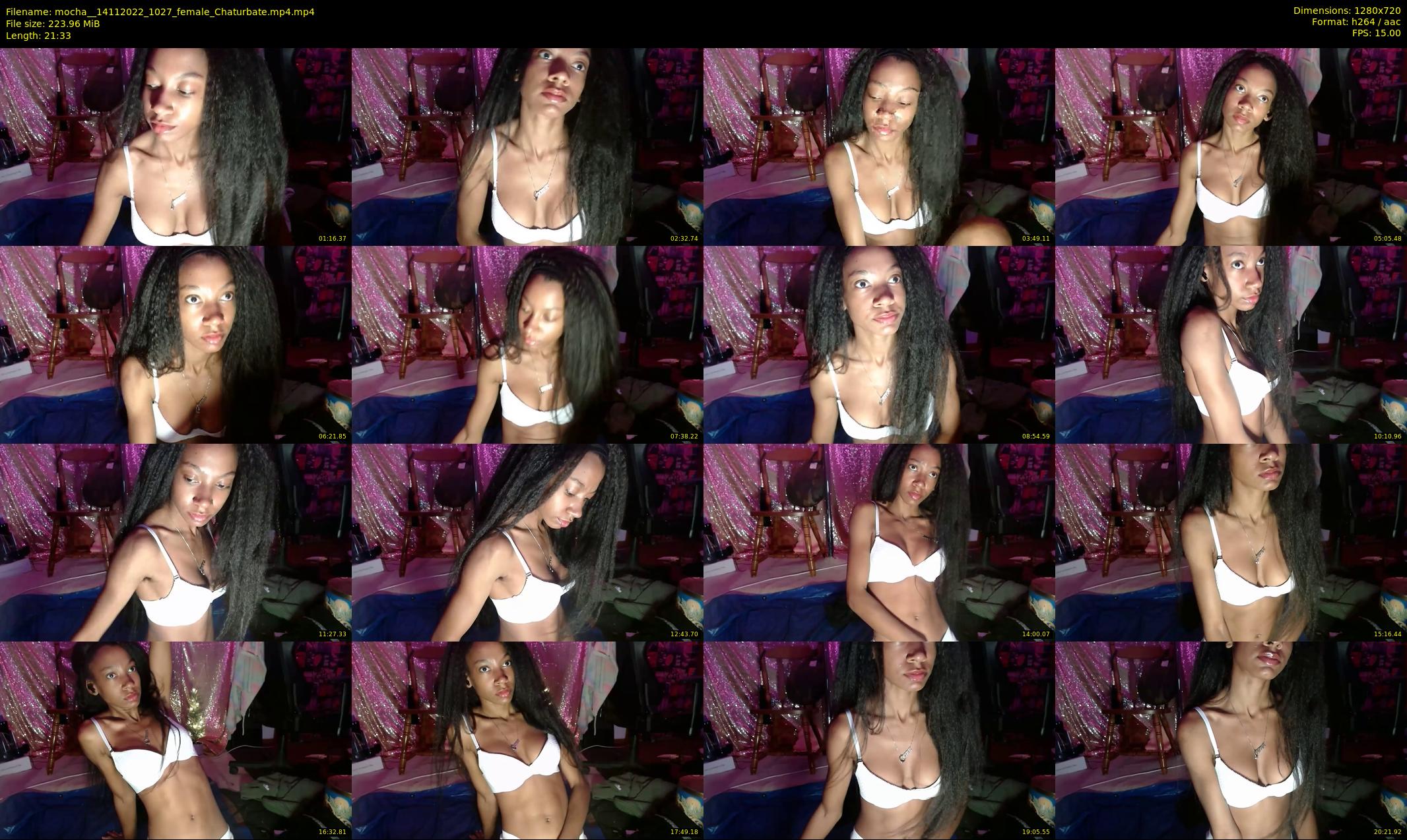 mocha_ — 22 minute Chaturbate female cam show recording, 720p, Nov 14, 2022