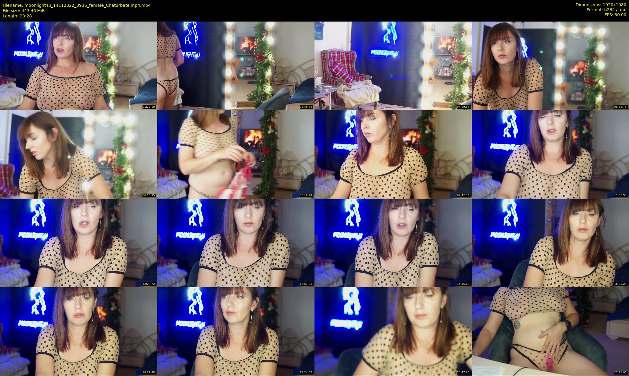 moonlight4u — 24 minute Chaturbate female cam show recording, 1080p, Nov 14, 2022