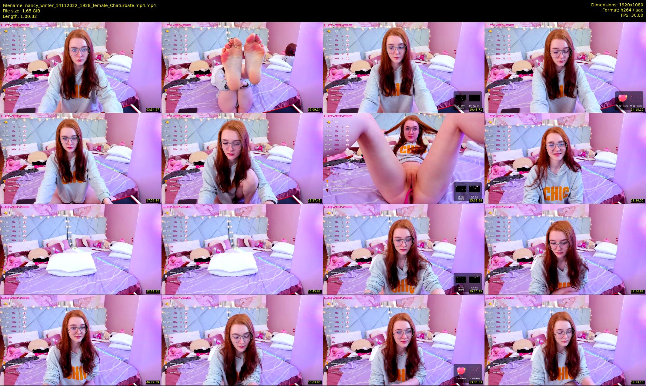 nancy_winter — 61 minute Chaturbate female cam show recording, 1080p, Nov 14, 2022