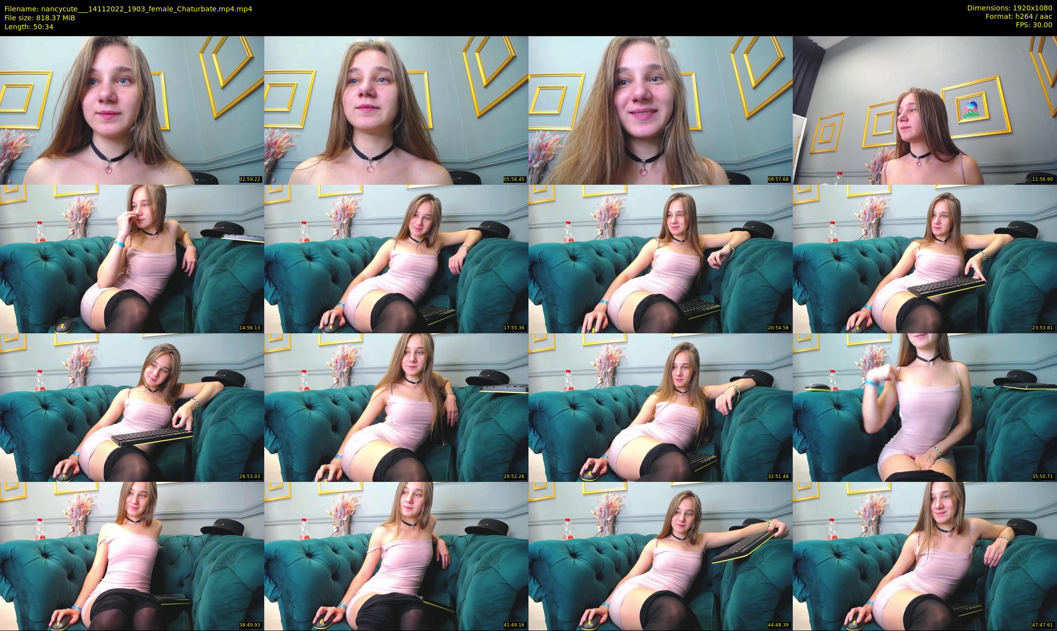 nancycute__ — 51 minute Chaturbate female cam show recording, 1080p, Nov 14, 2022