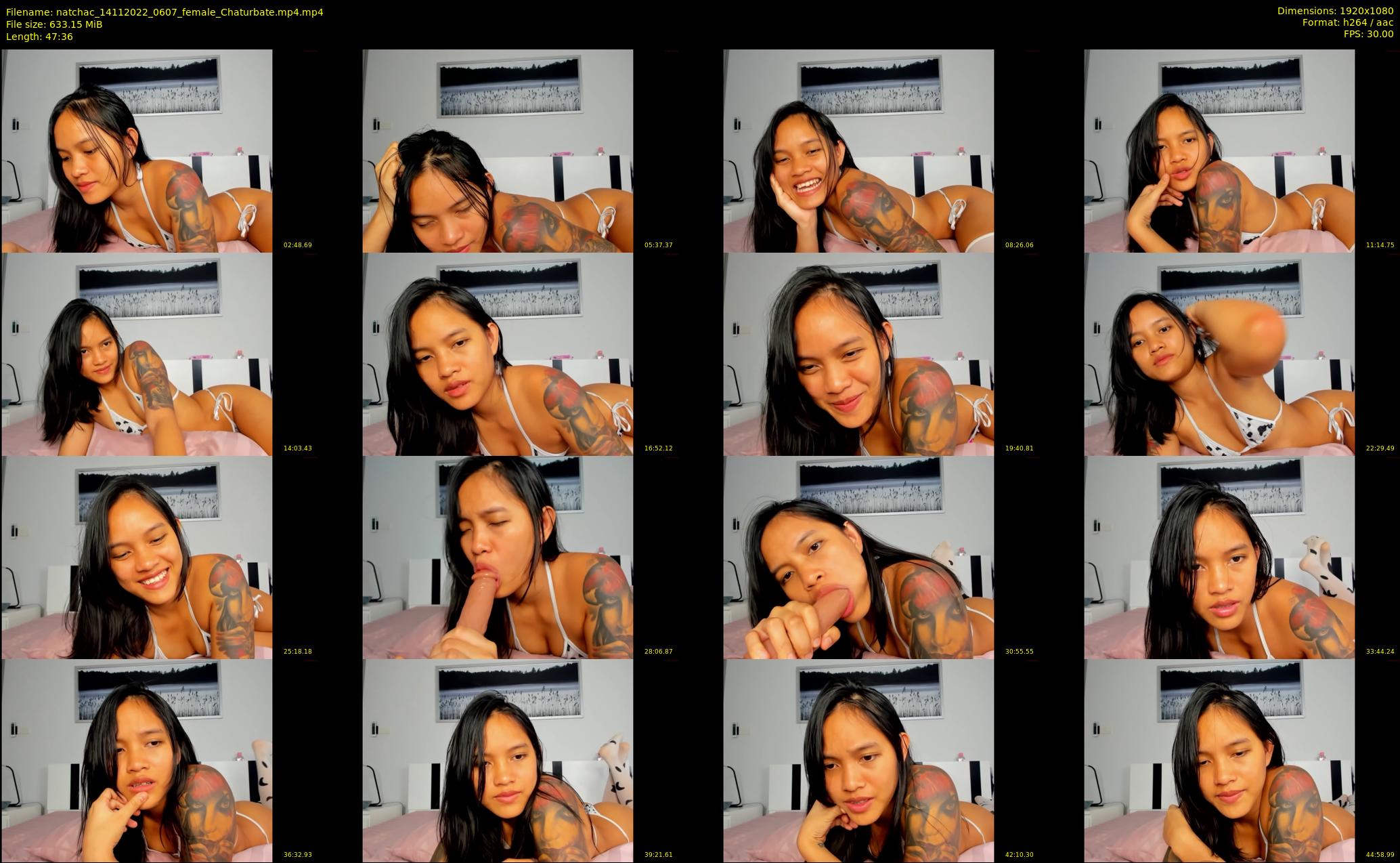 natchac — 48 minute Chaturbate female cam show recording, 1080p, Nov 14, 2022