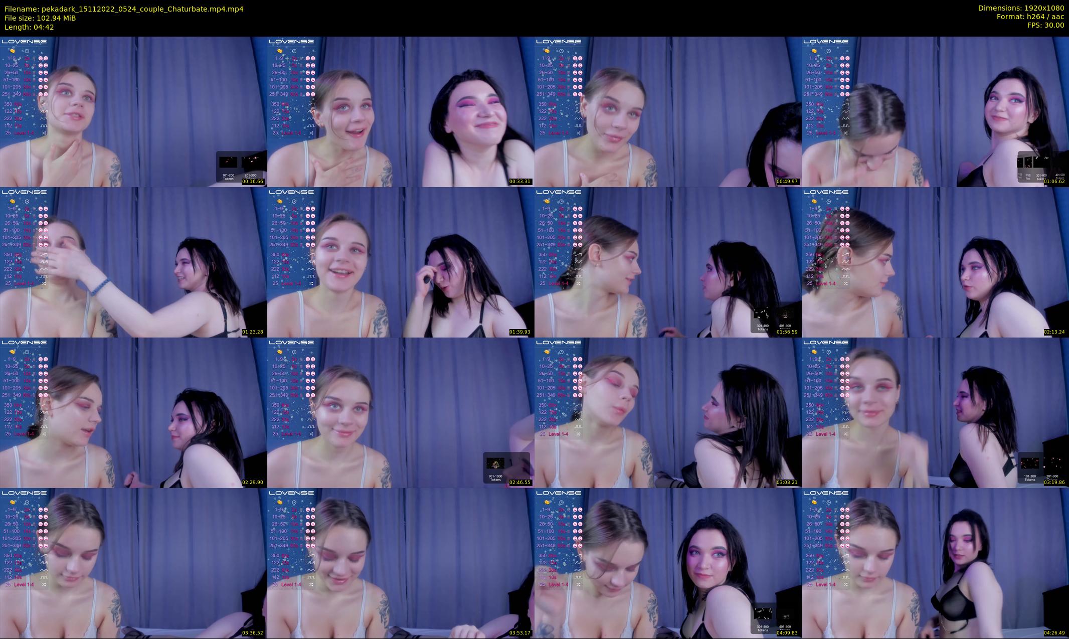 pekadark — 5 minute Chaturbate female cam show recording, 1080p, Nov 15, 2022