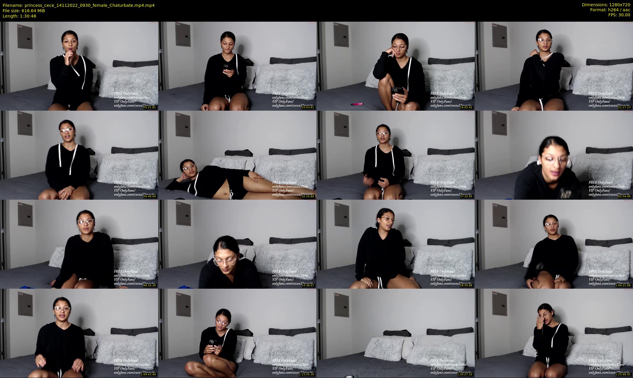 princess_cece — 91 minute Chaturbate female cam show recording, 720p, Nov 14, 2022