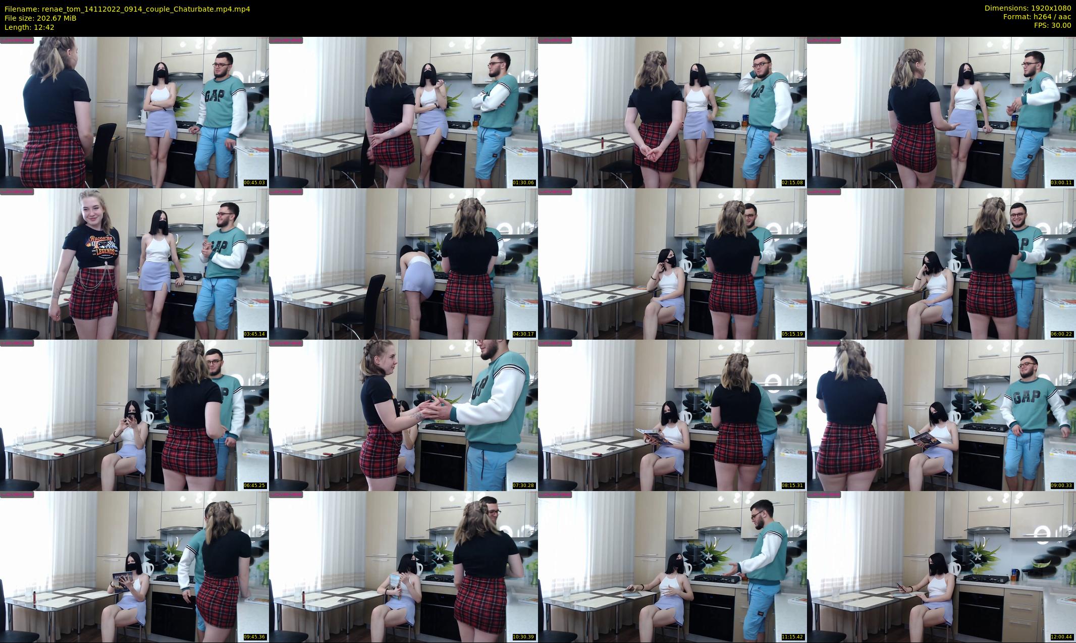 renae_tom — 13 minute Chaturbate couple cam show recording, 1080p, Nov 14, 2022