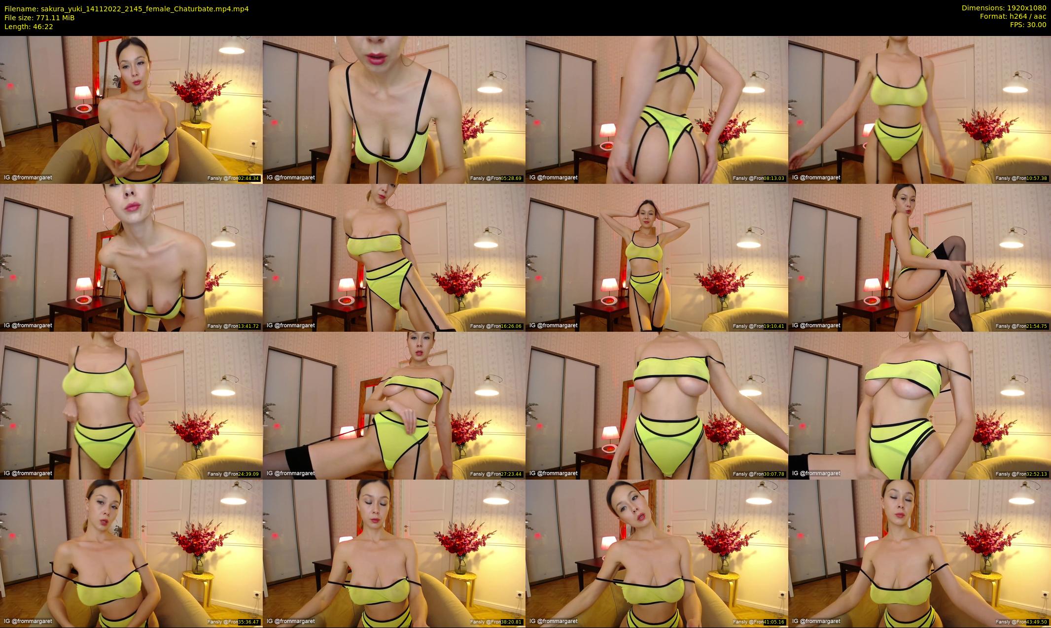 sakura_yuki — 47 minute Chaturbate female cam show recording, 1080p, Nov 14, 2022