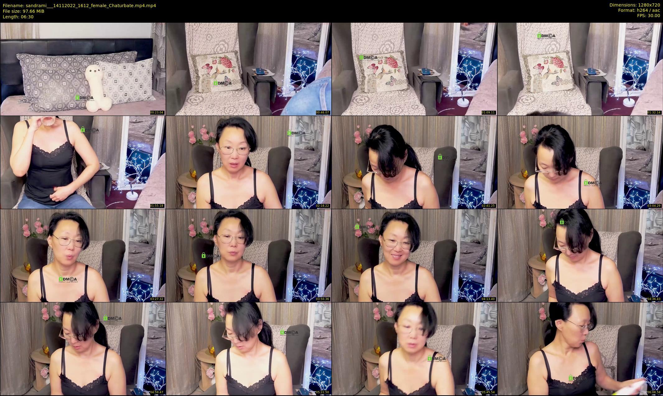 sandrami__ — 7 minute Chaturbate female cam show recording, 720p, Nov 14, 2022